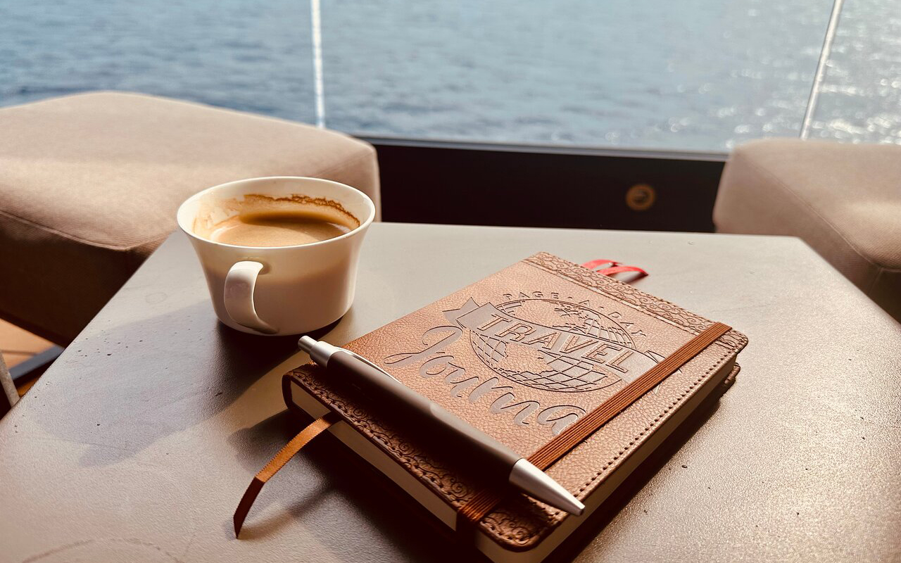 Coffee on Evrima ship