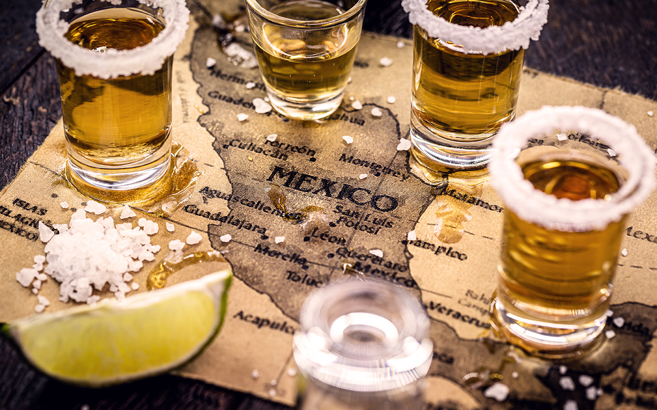 Mexican tequila 