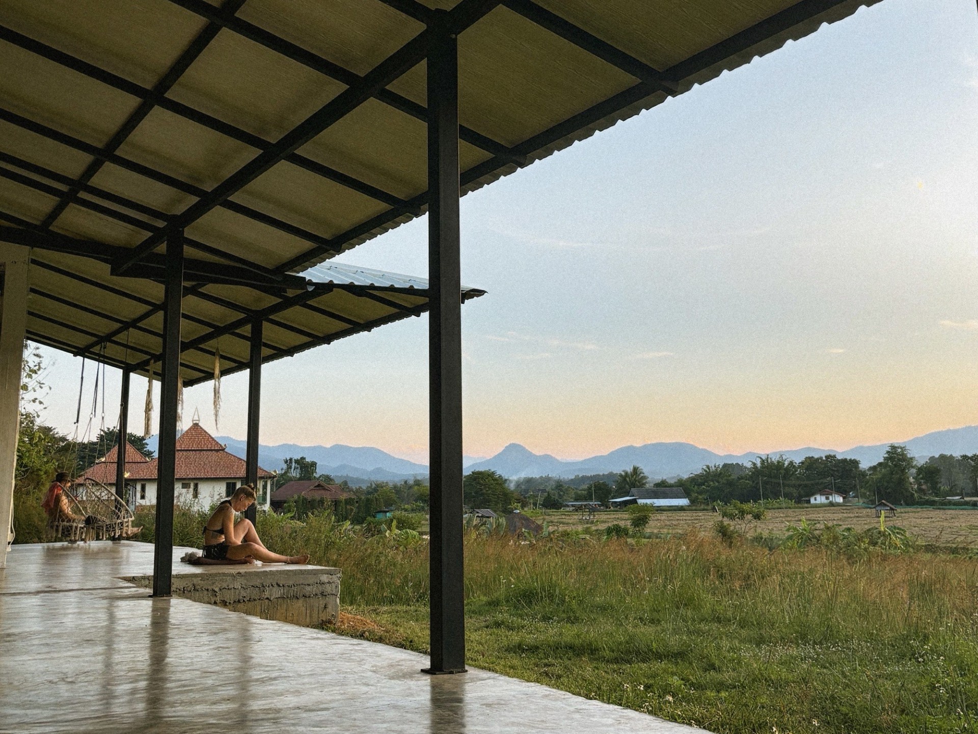 The beautiful and peaceful scenery of Pai.