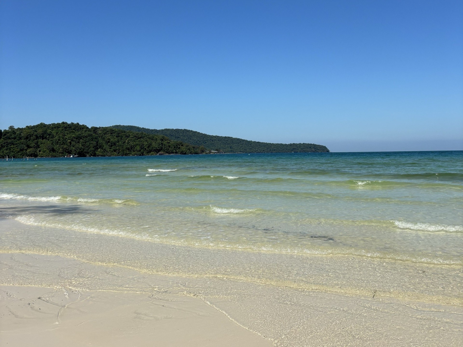 The main bay of Koh Rong Sanloem.