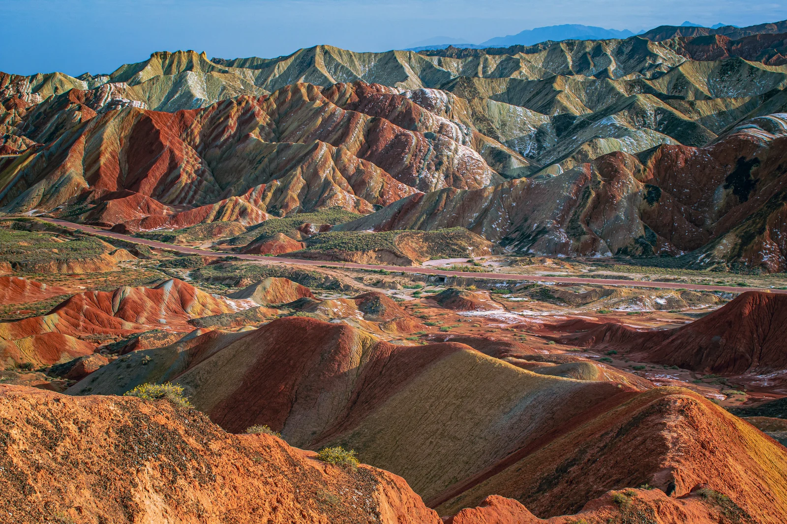 Rainbow Mountains of Zhangye