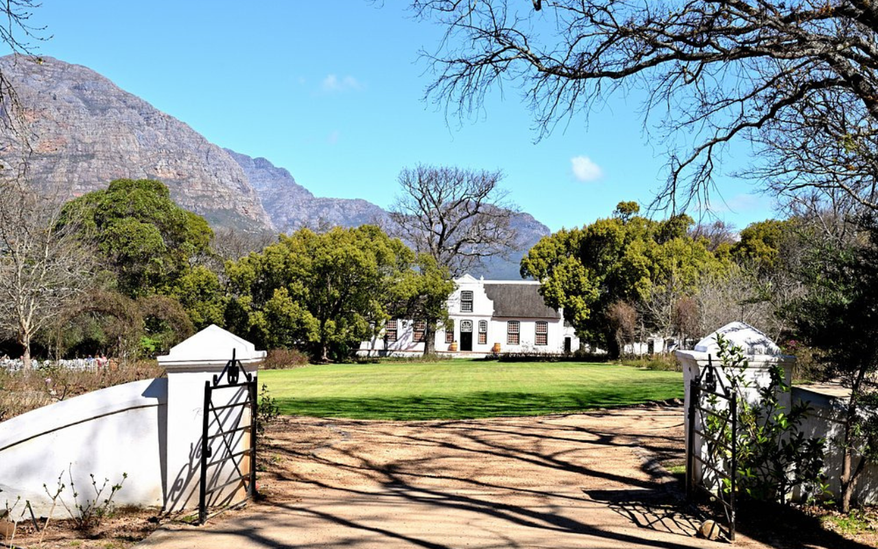 Boschendal, South Africa exterior view
