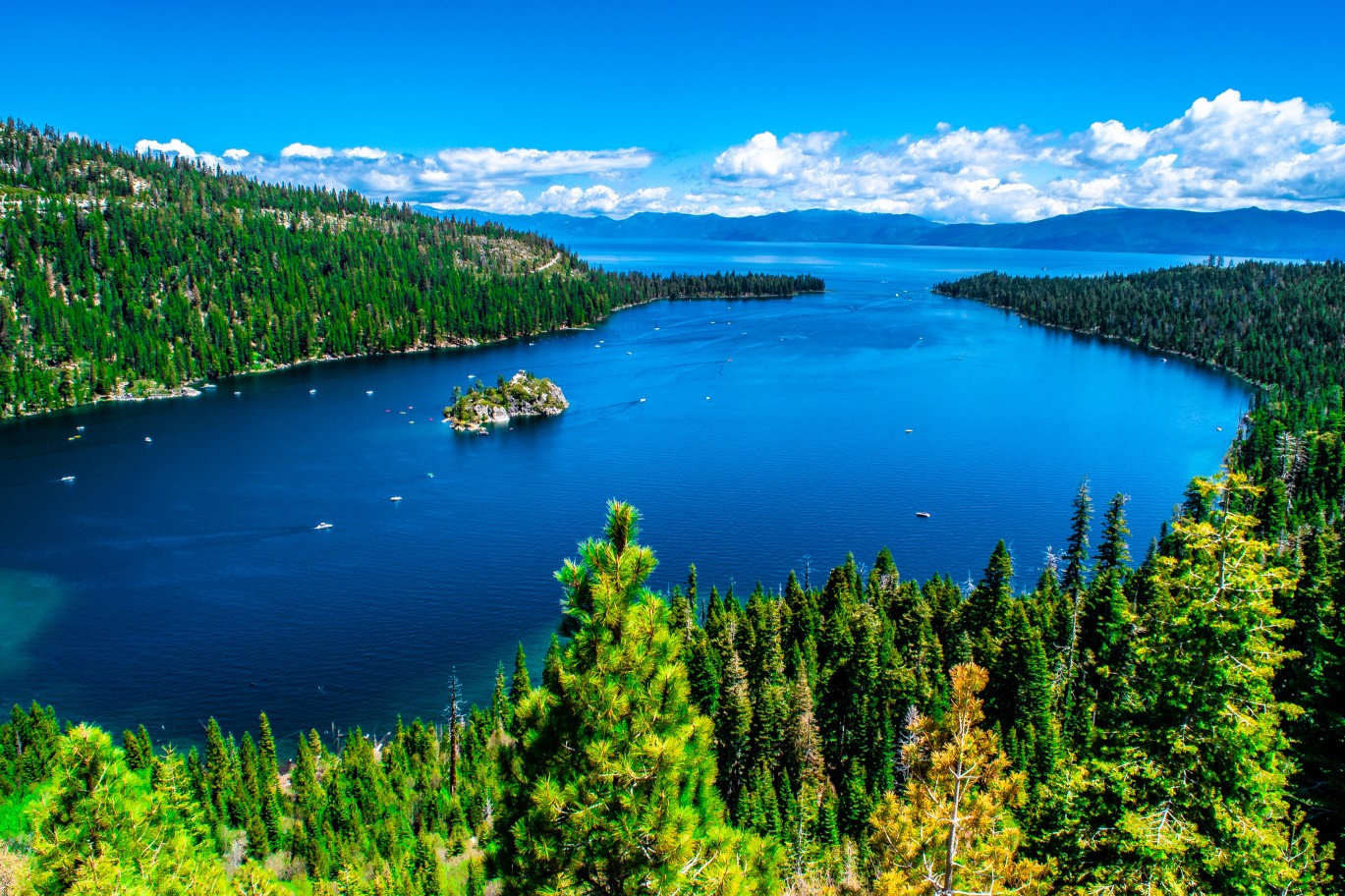 Beautiful Day in Lake Tahoe, California