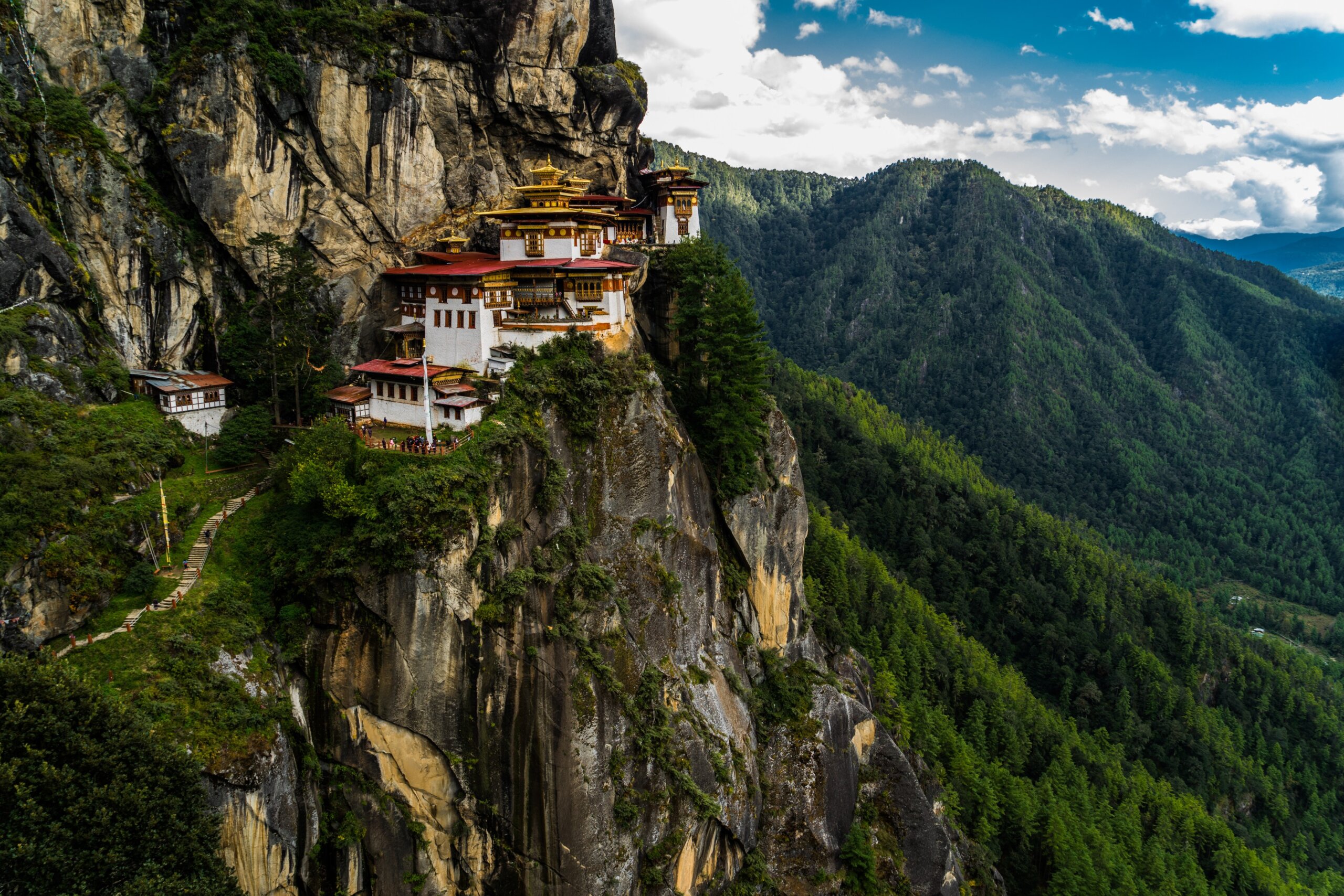 bhutan tiger nest monastery landscape wonder Taktsang