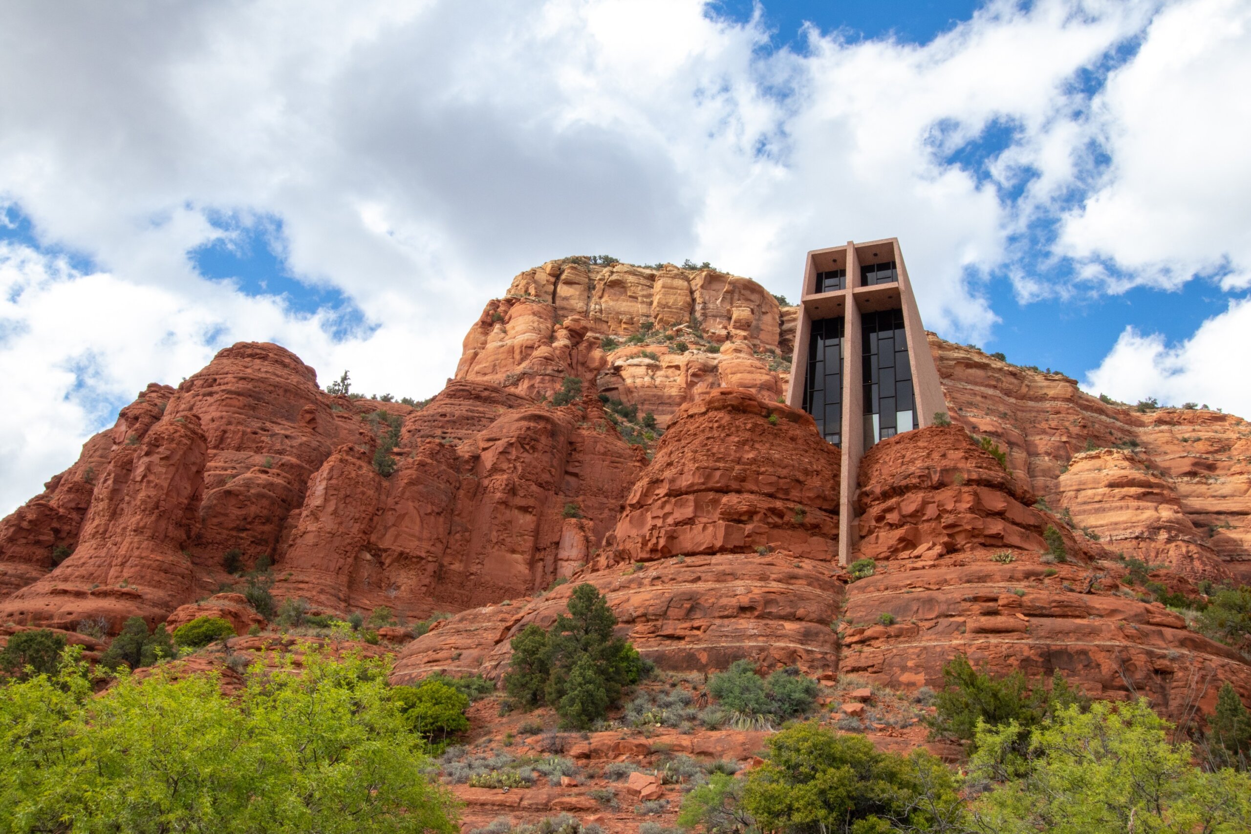   
The Chapel of the Holy Cross is a Roman Catholic chapel built into the buttes of Sedona, Arizona, and is run by the Roman Catholic Diocese of Phoenix, as a part of St. John Vianney Parish in Sedona
Downloaded
 Save to Library
 Preview Crop
 Find Similar
 
File #:  292702057
The Chapel of the Holy Cross is a Roman Catholic chapel built into the buttes of Sedona, Arizona, and is run by the Roman Catholic Diocese of Phoenix