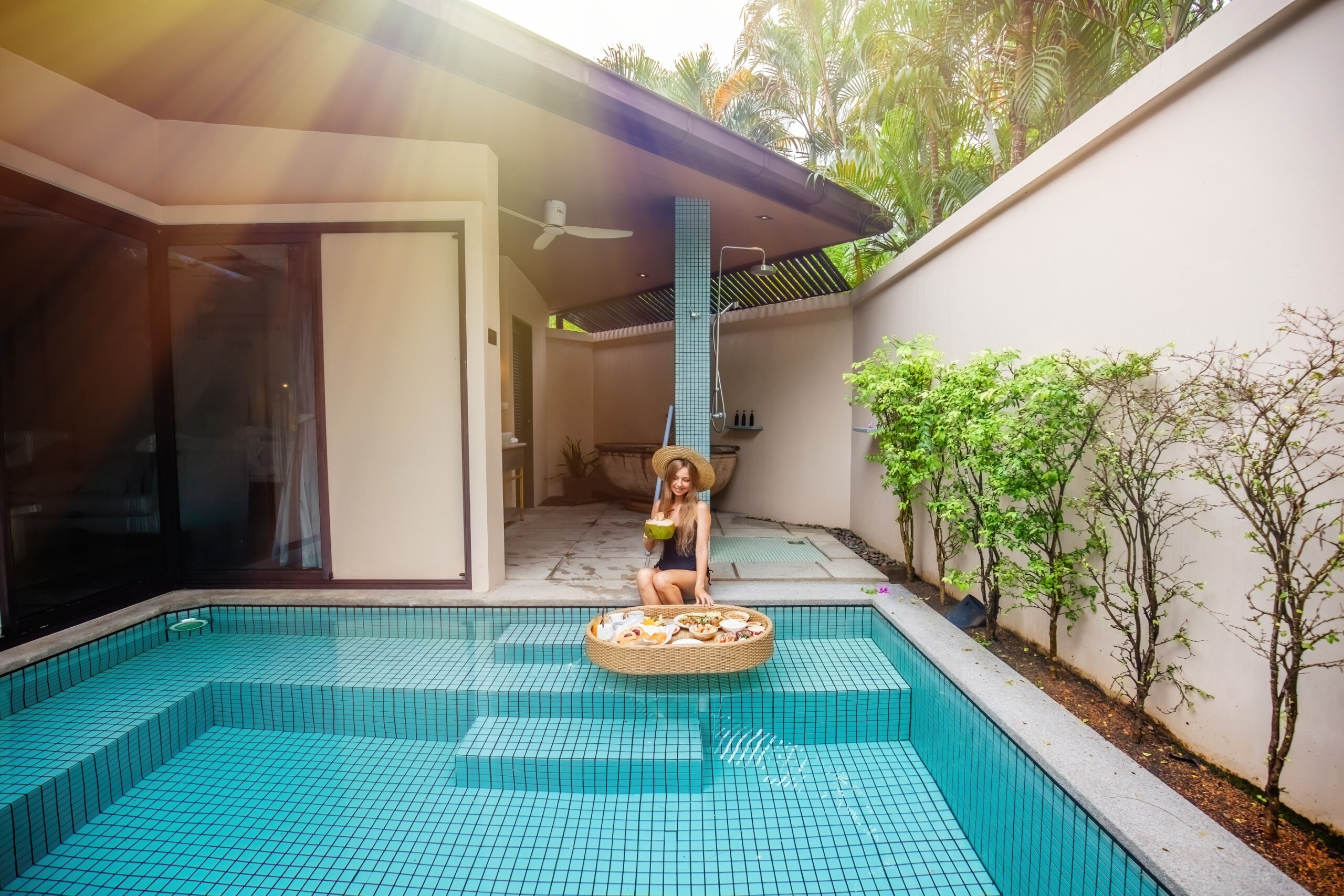 Influencer in Bali.