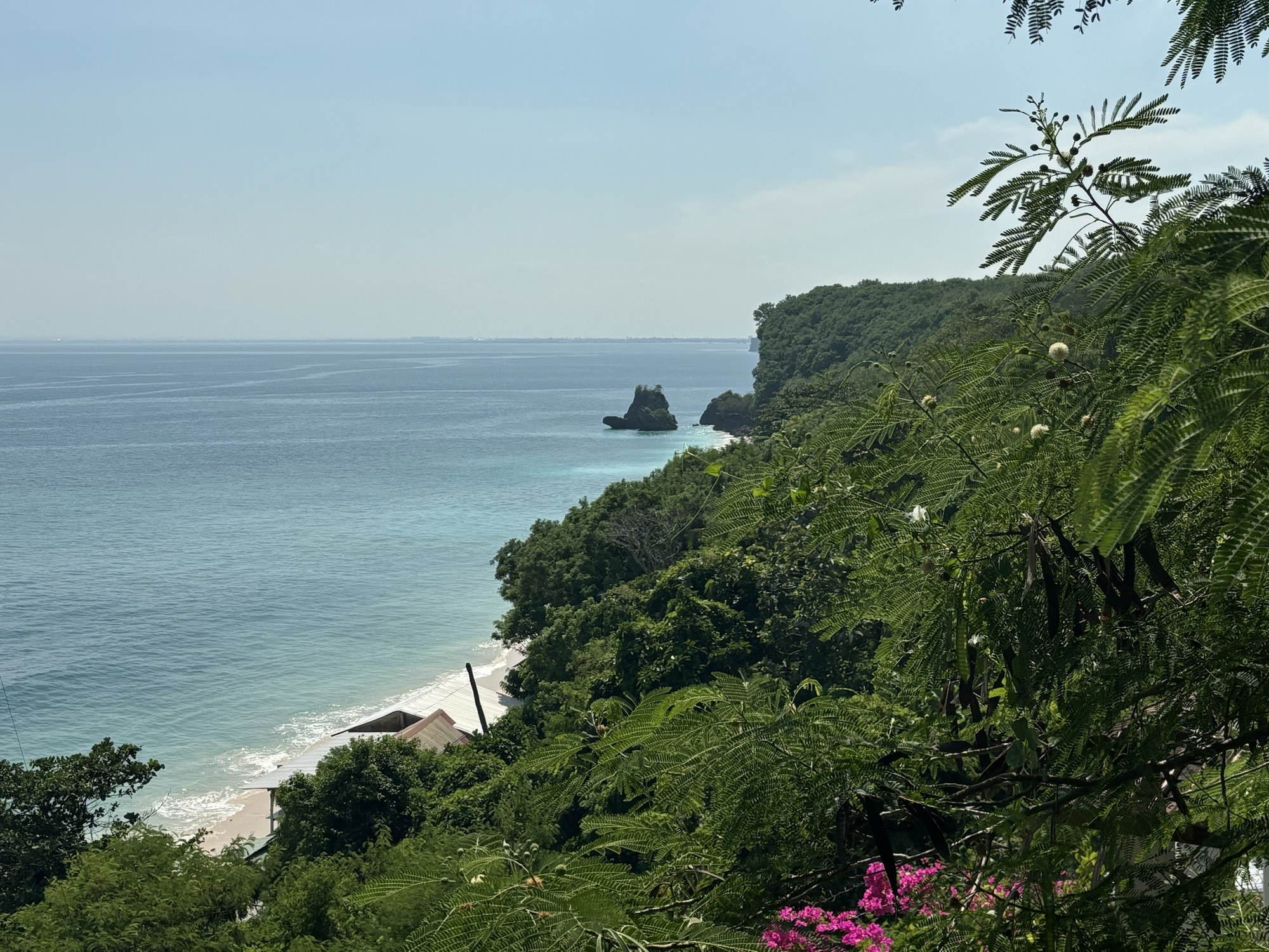 Cliff side beaches in Uluwatu, Bali.