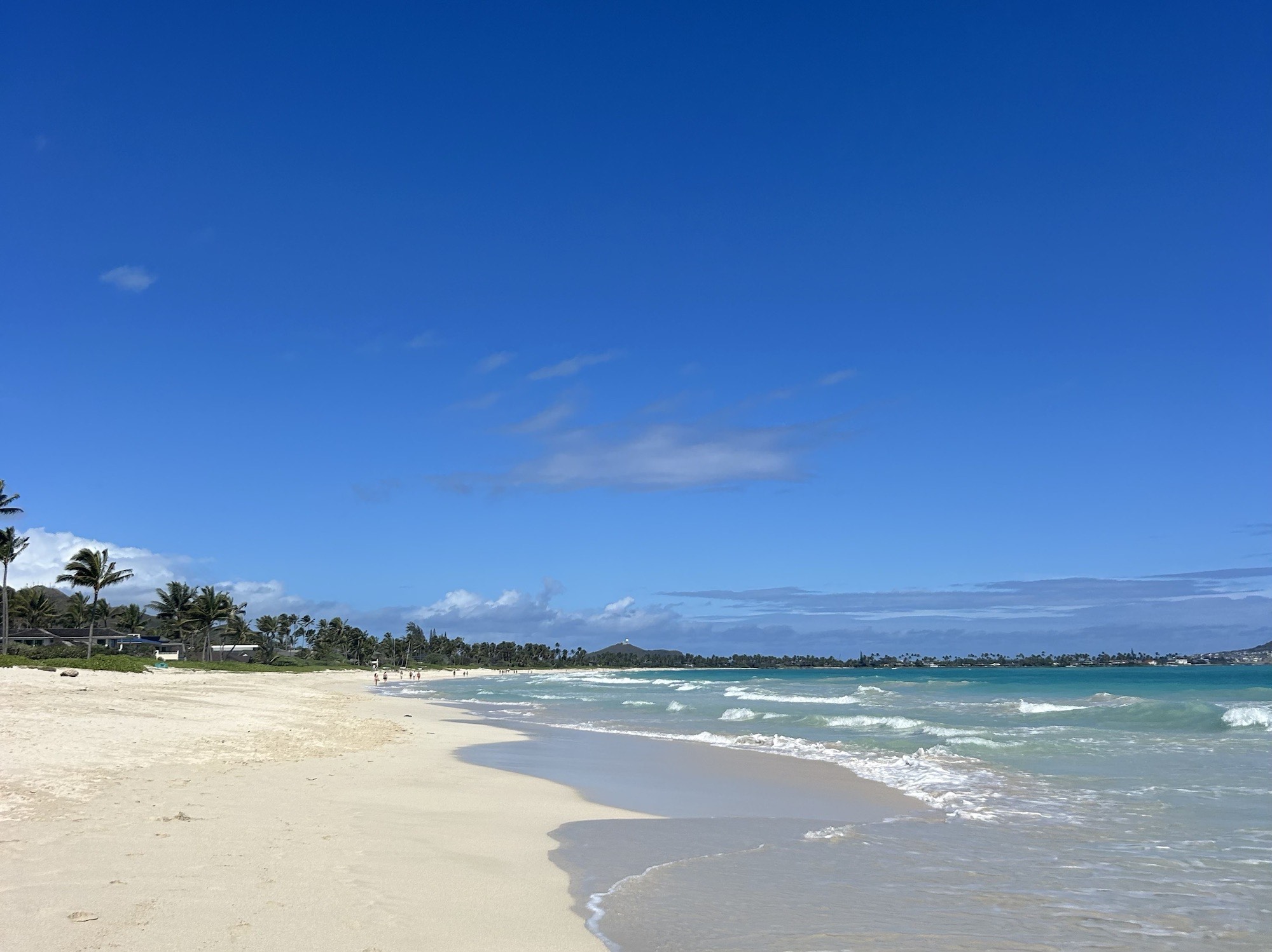 Kailua Beach on Oahu, Hawaii