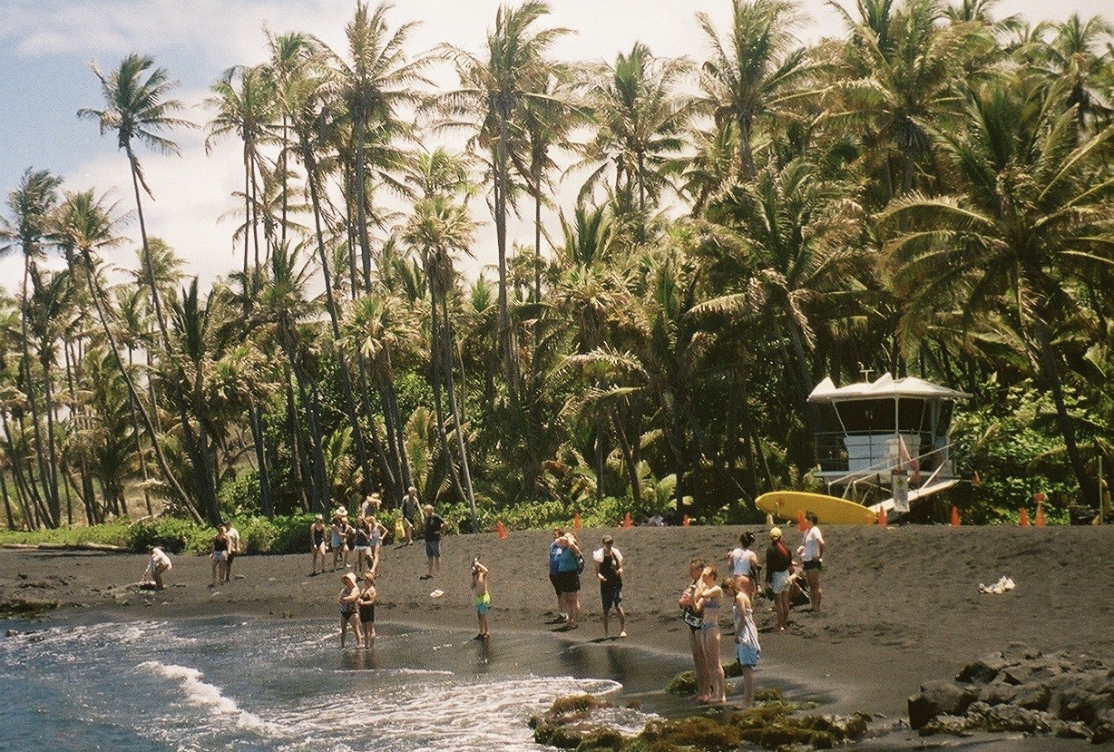 Black Sand Beach, Big island Hawaii