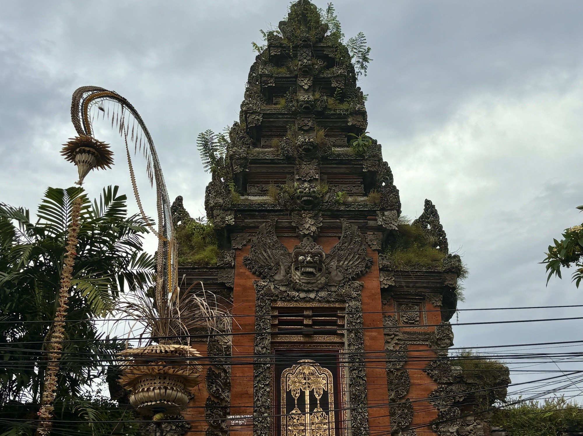 Temple in Ubud Center. 