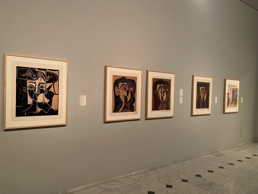 Picasso Museum in Barcelona’s Gothic Quarter featuring medieval courtyard and galleries of Pablo Picasso’s early works.