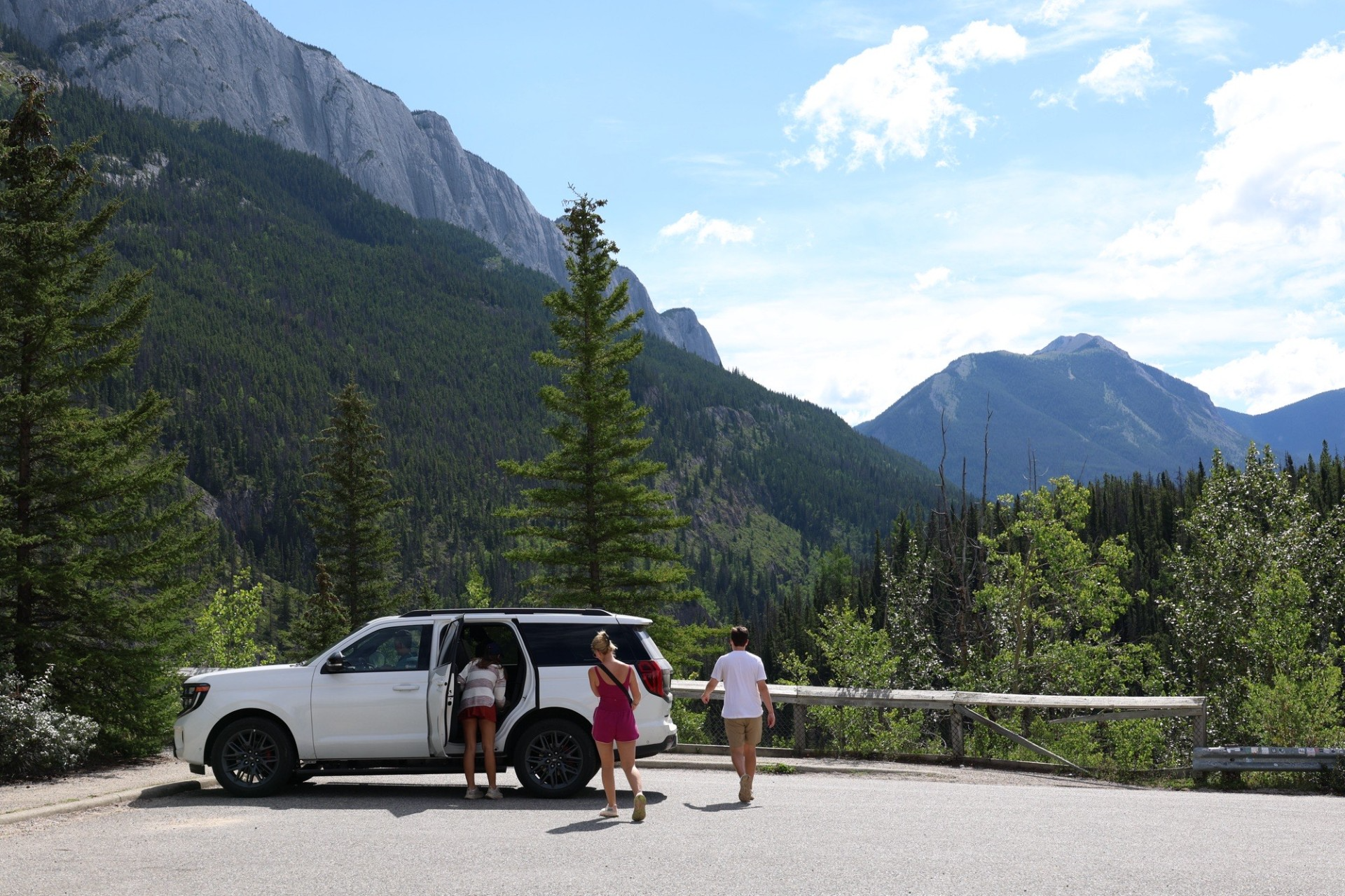 Scenic lookout on the way there.