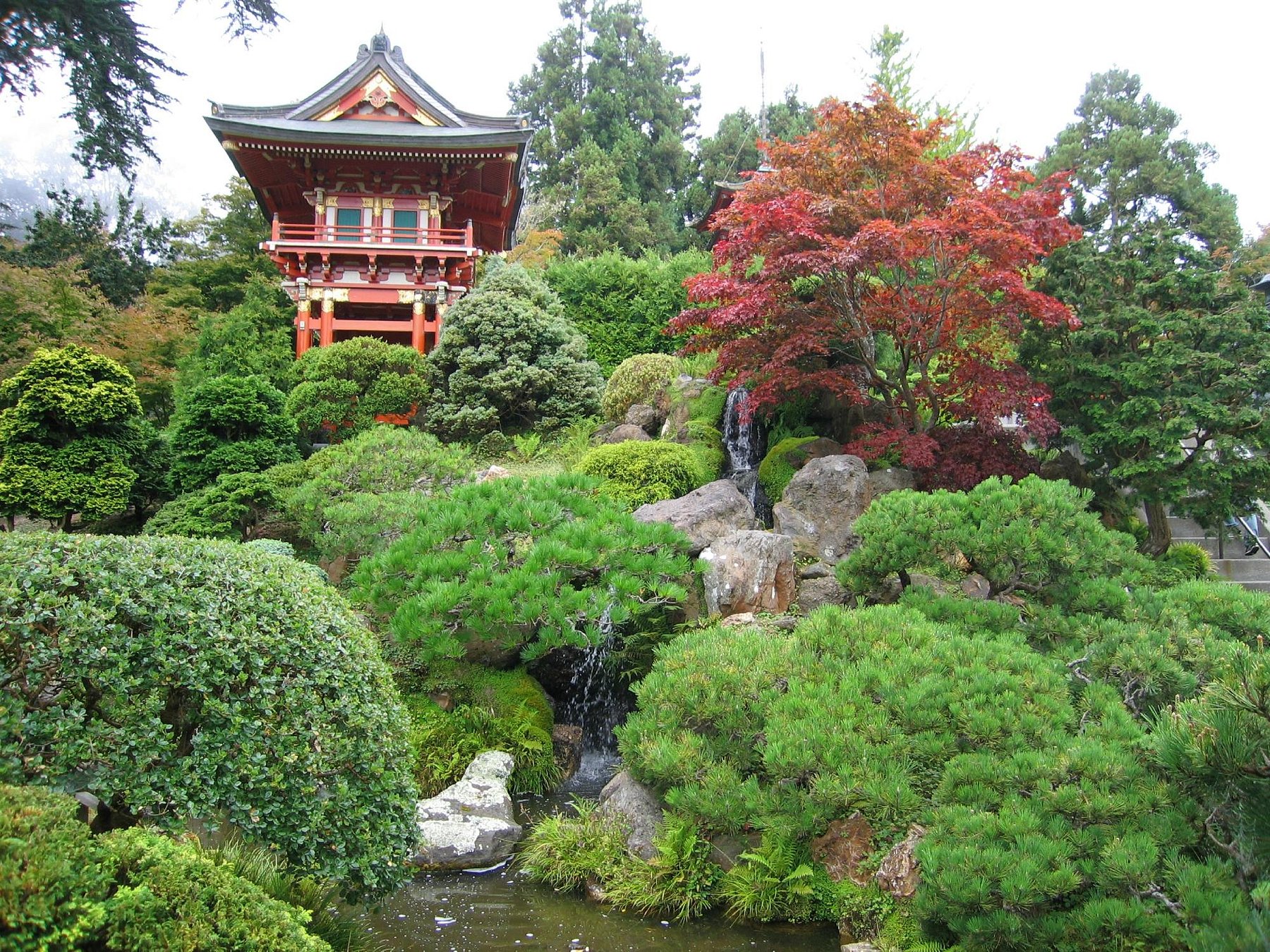 japanese tea garden, san francisco, ca