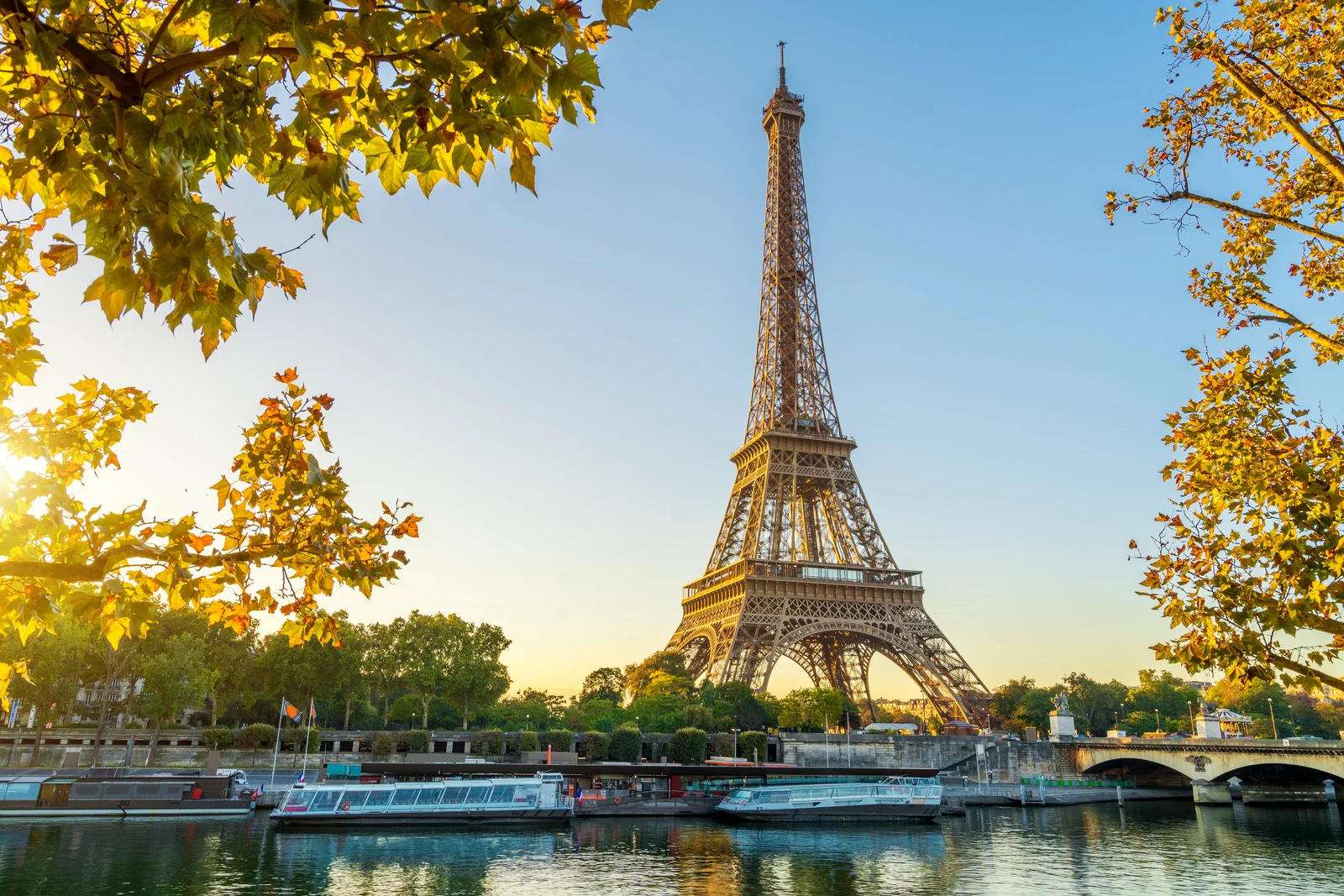 The Eiffel Tower in Paris, France