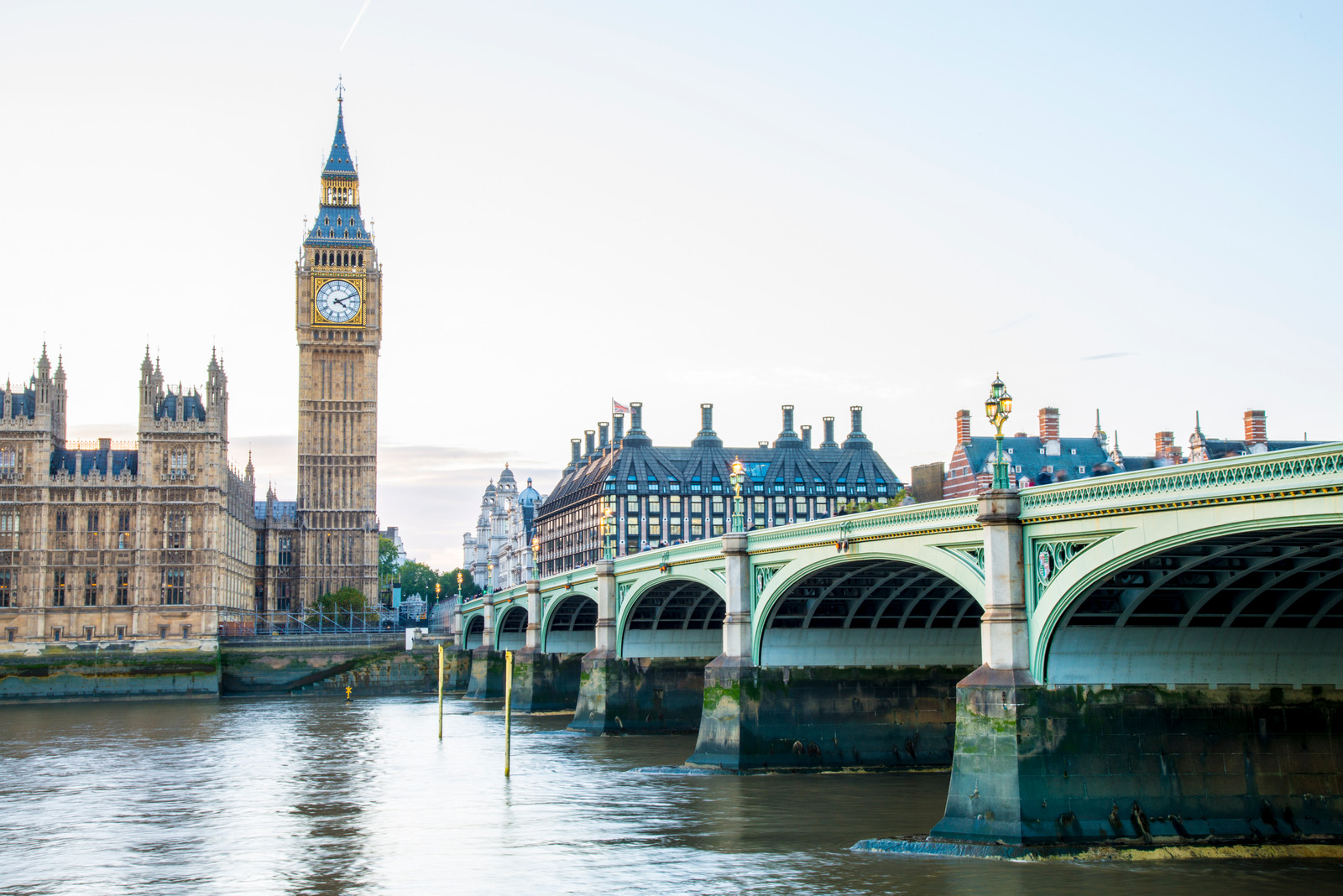 Big Ben and the Houses of Parliament in London, UK