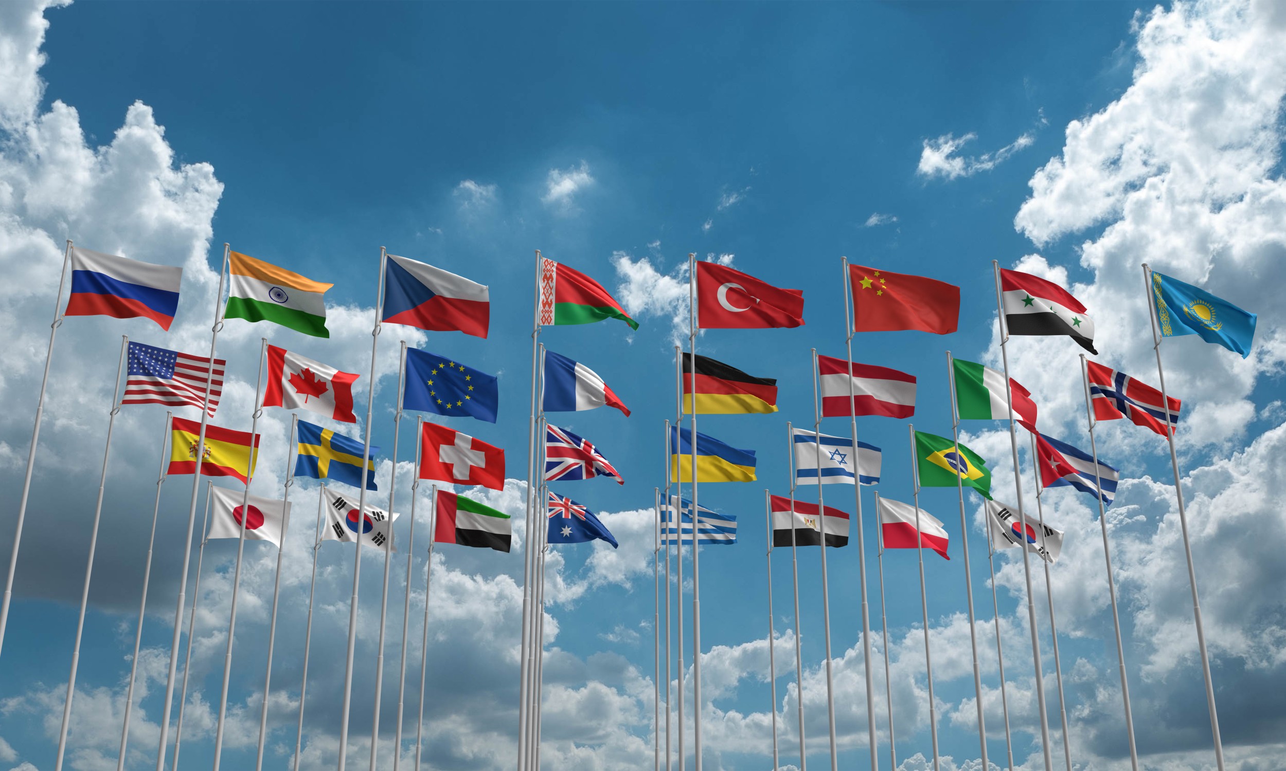 International nation global united community country flag symbol business economy financial industry import export technology industry organization europe emblem worldwide cooperation democracy