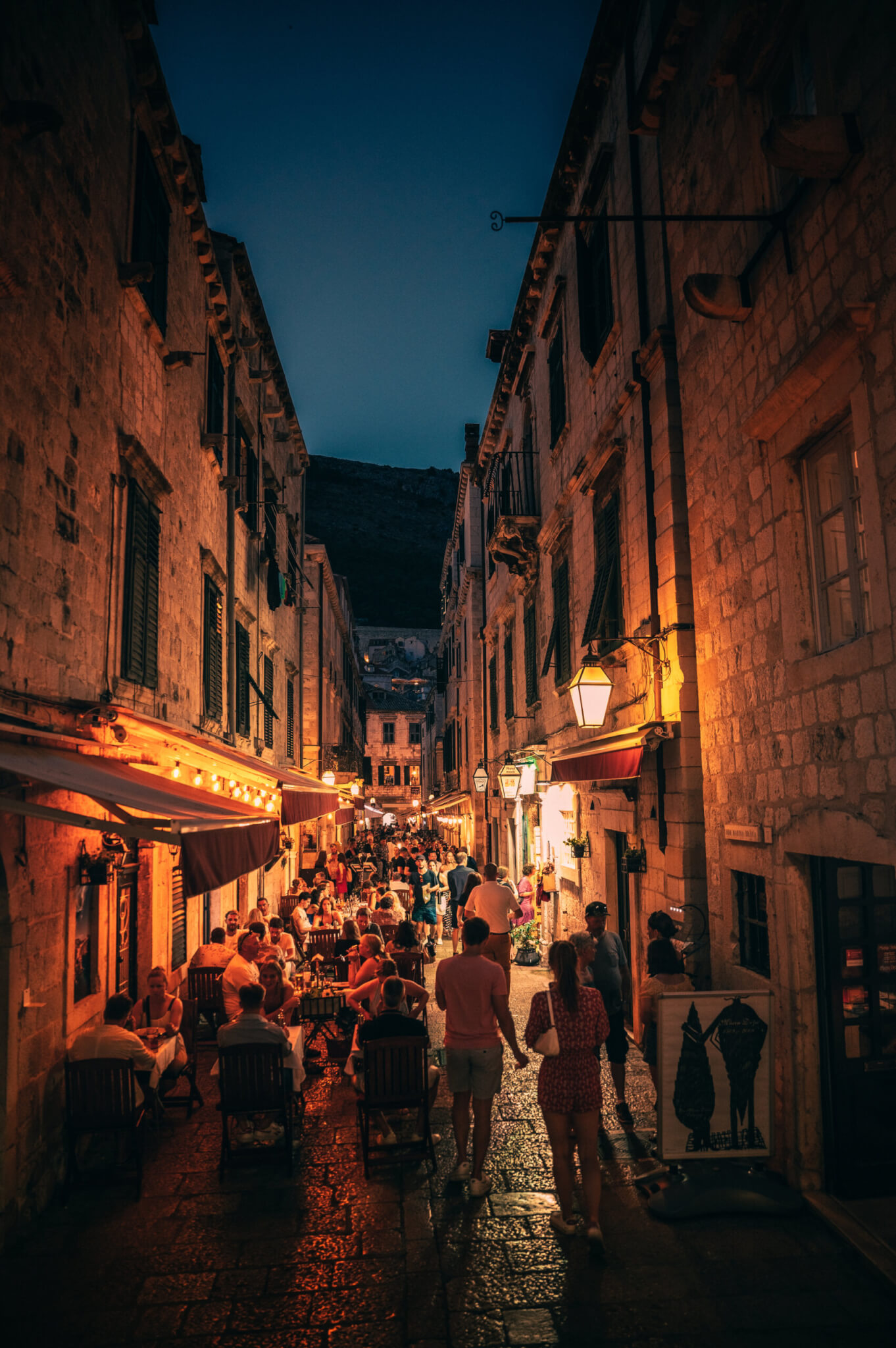Dubrovnik's little alley
