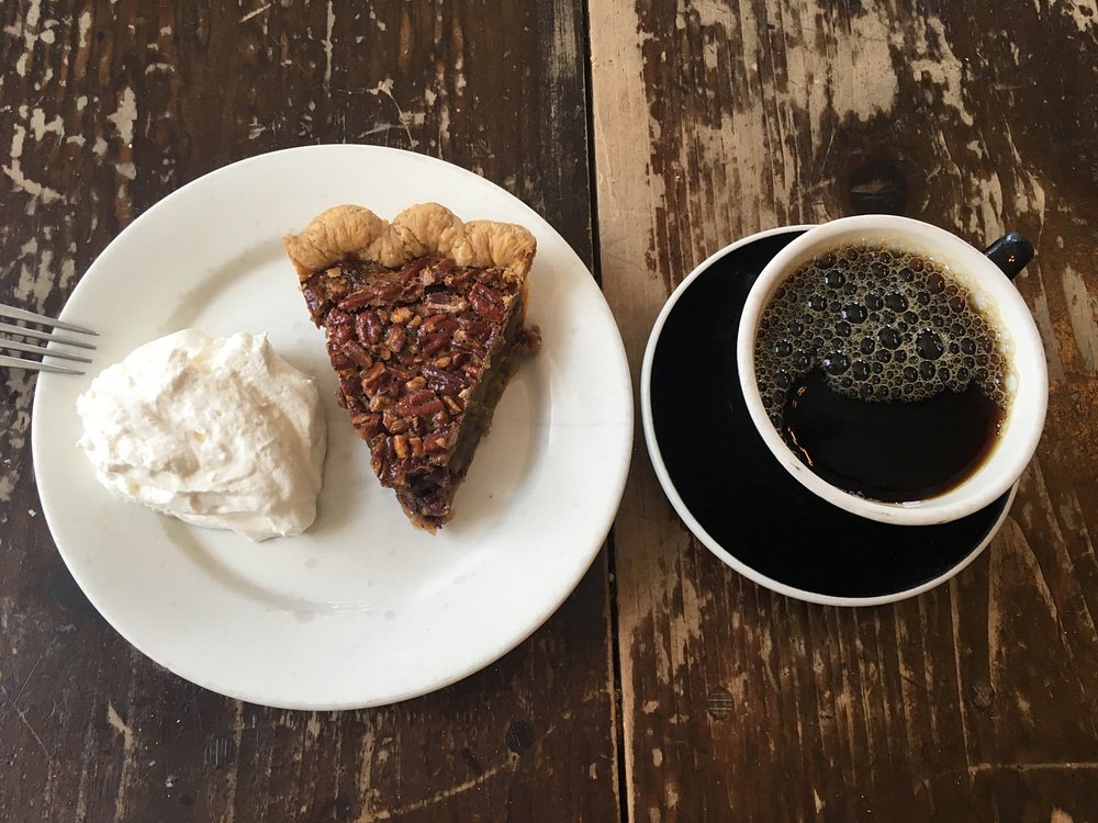 bittersweet chocolate pecan pie from Four & Twenty Blackbirds