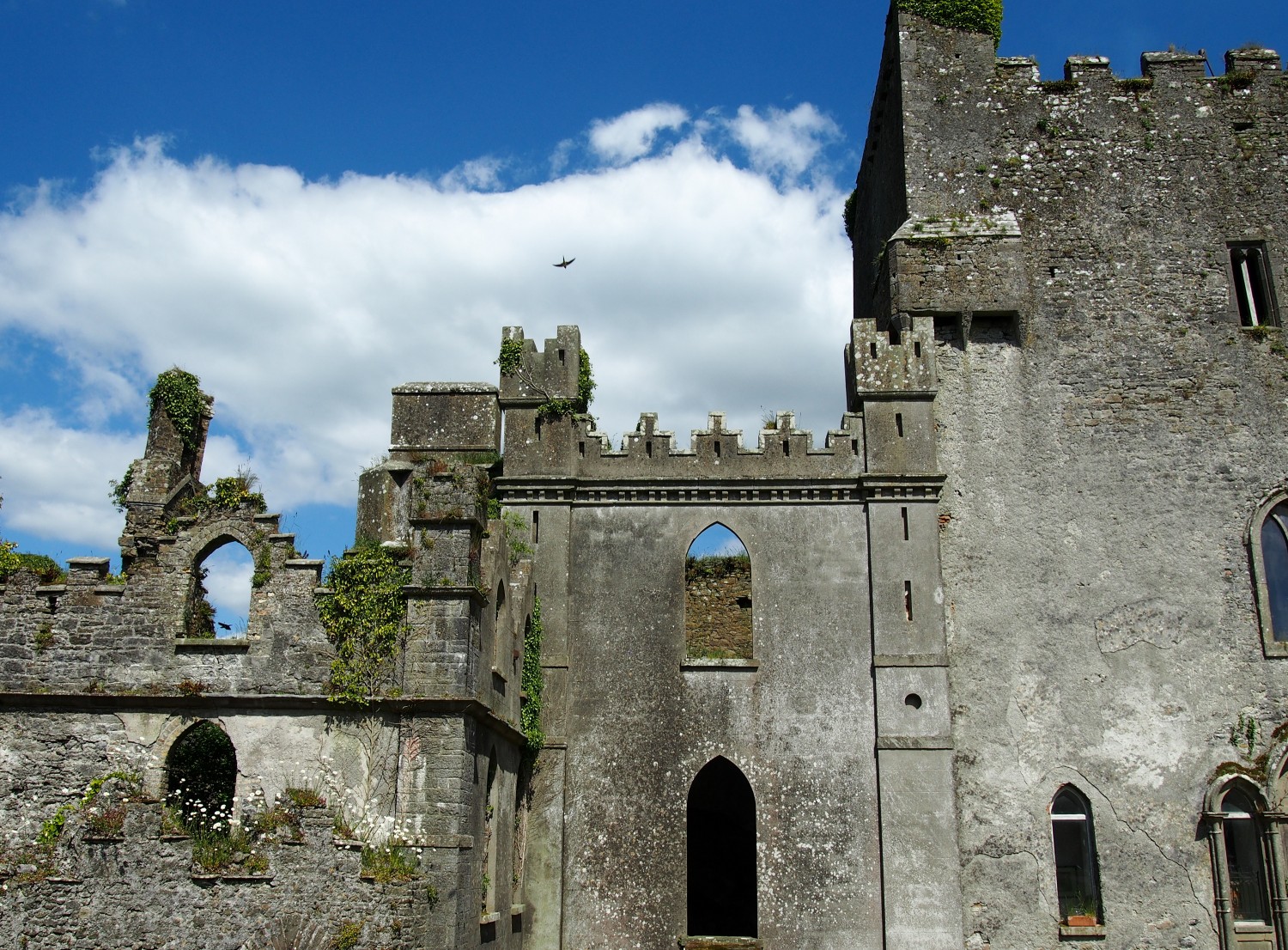 Leap Castle in Offaly County Ireland
