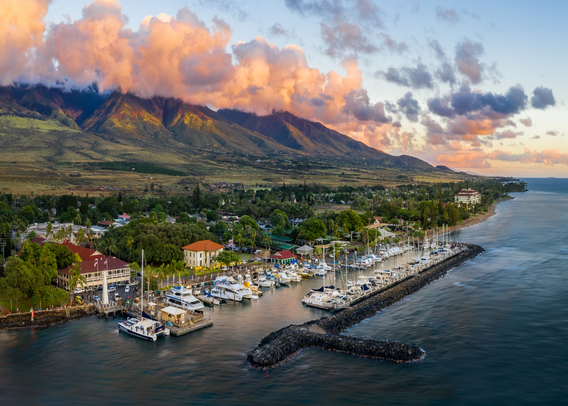 Lahaina Harbor, Maui, Hawaii
