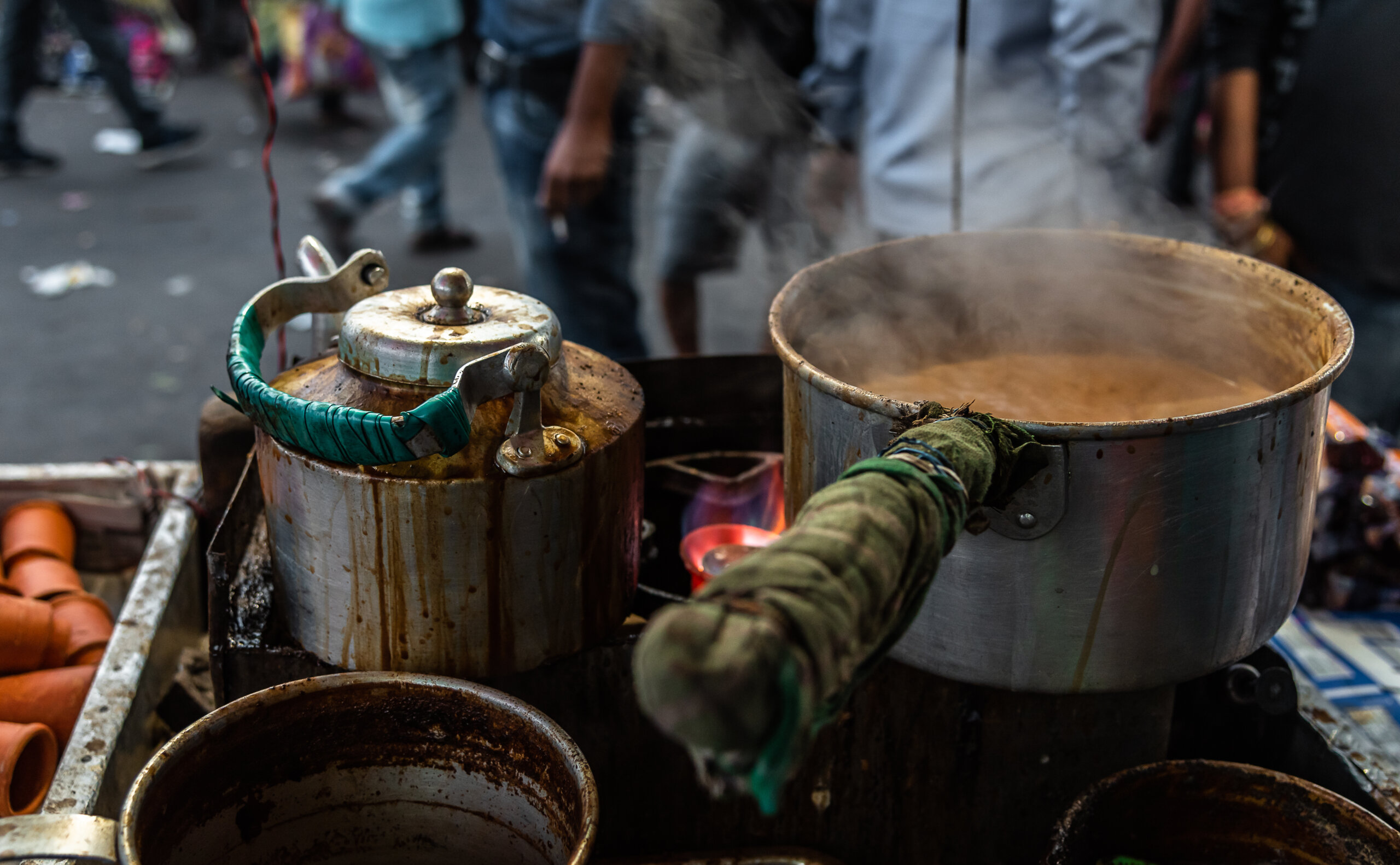 Indian style Hot tea or Chai