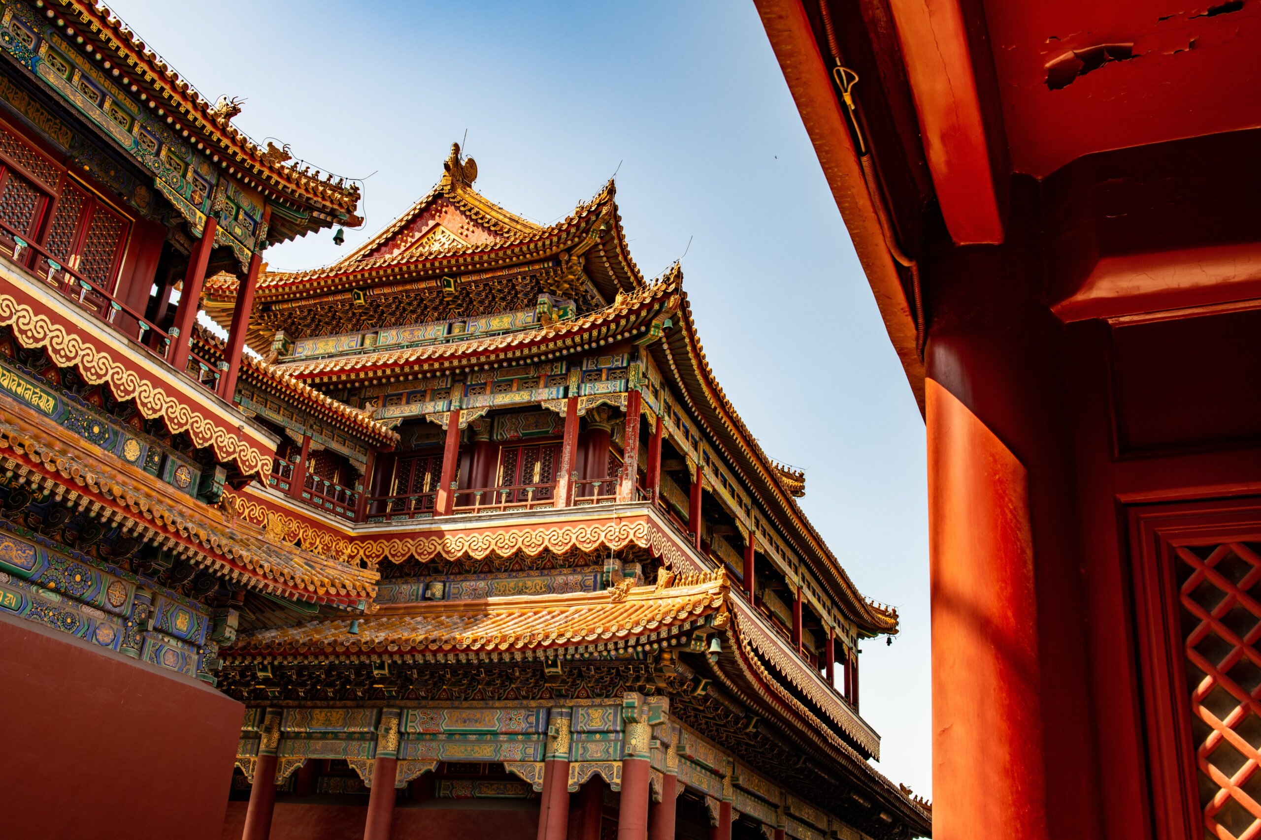 The Lama Temple in Beijing, China
