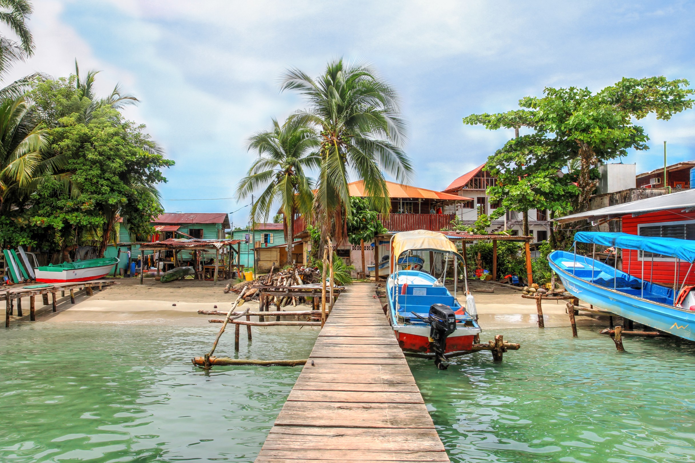 hurricane-free travel spots: Bocas del Toro - Carenero Island, Panama
