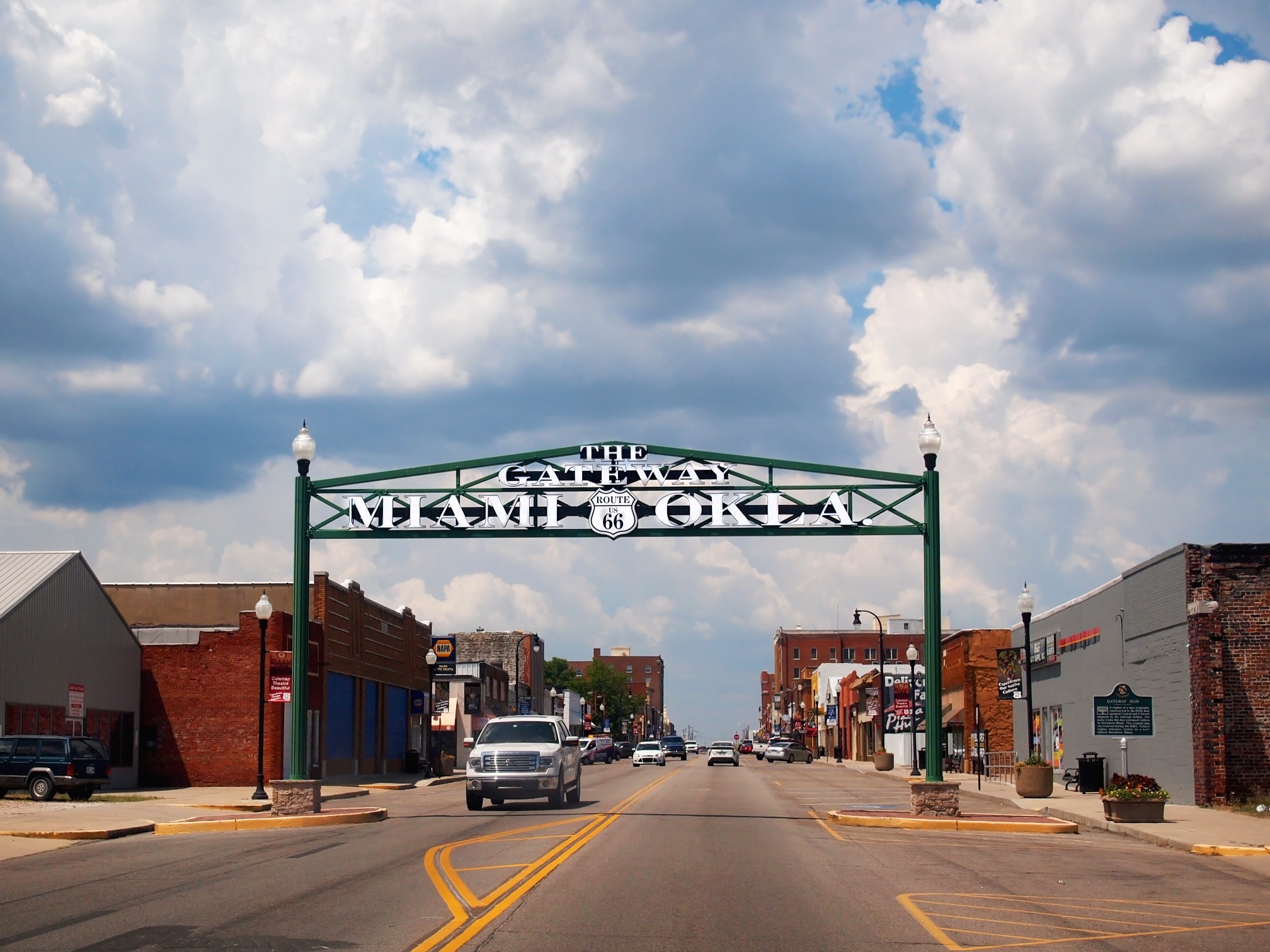 Route 66 Gateway Arch Miami Oklahoma
