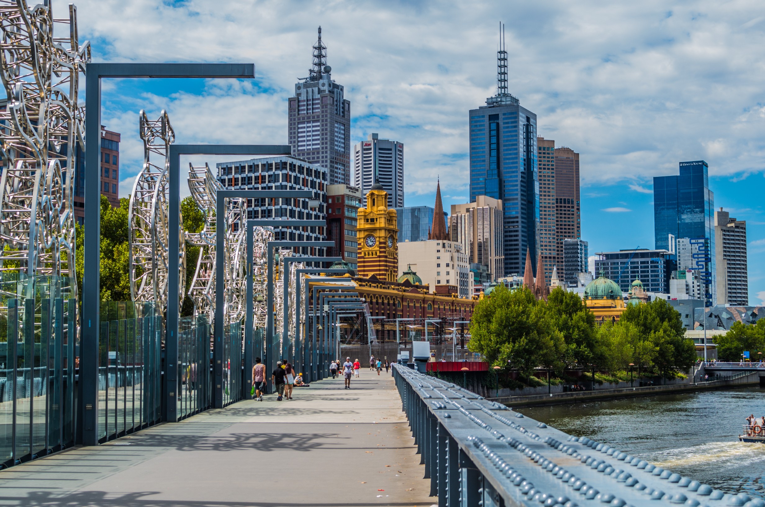 Melbourne's central business district
