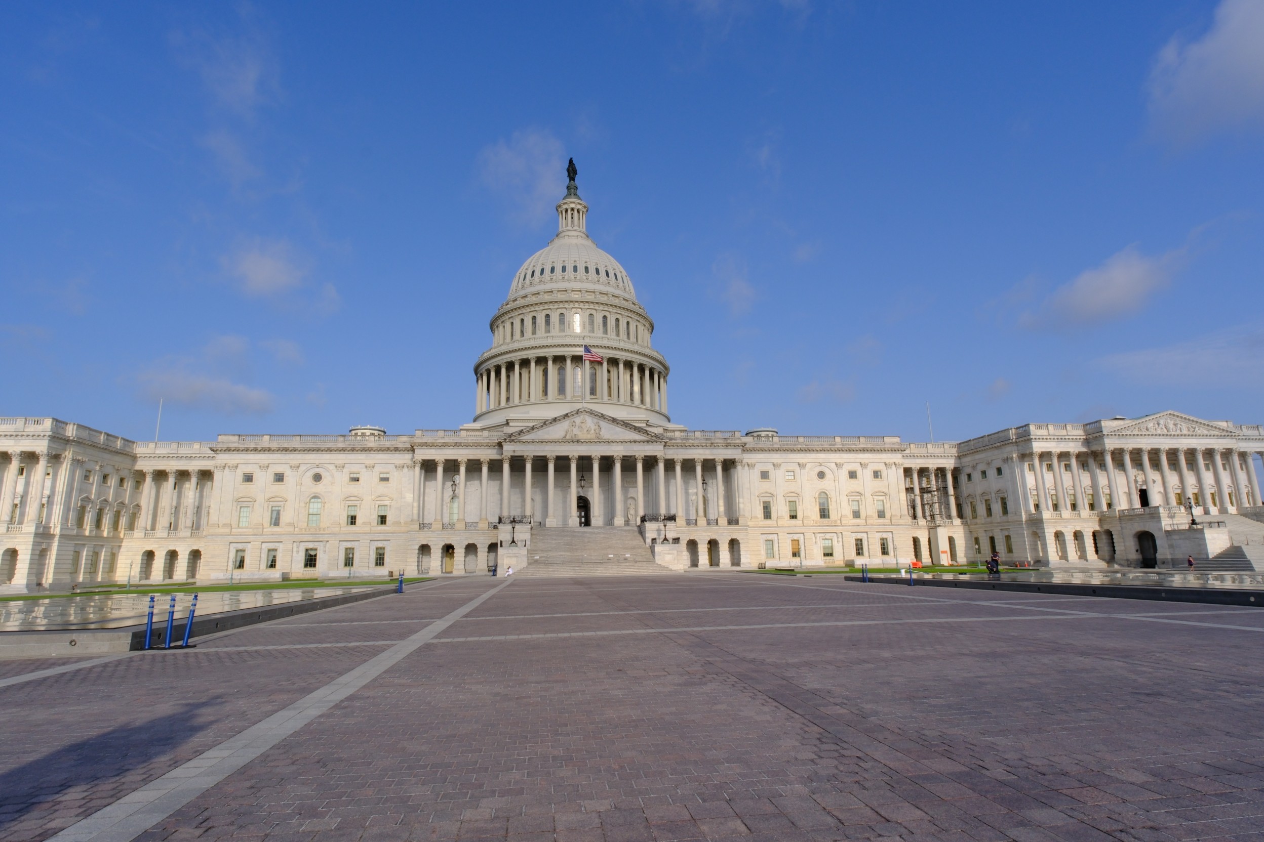The Capitol Dome and Statue of Freedom atop the U.S. Capitol building