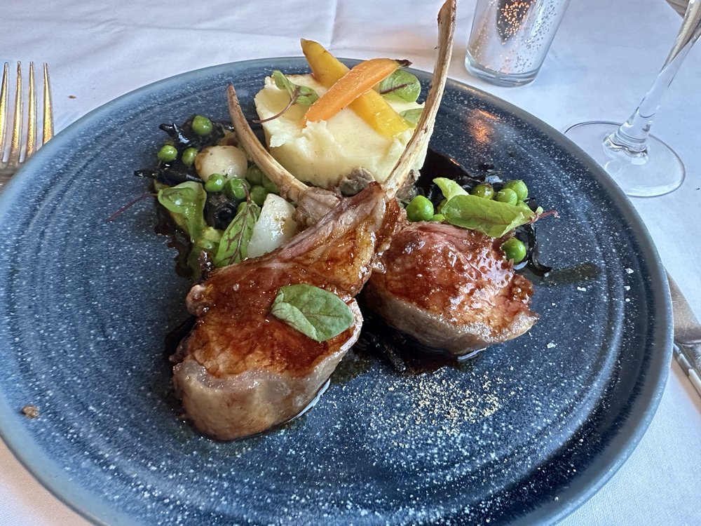Elegant lamb dish at Union League Cafe in New Haven, one of the best restaurants for food lovers and fine dining in the U.S.