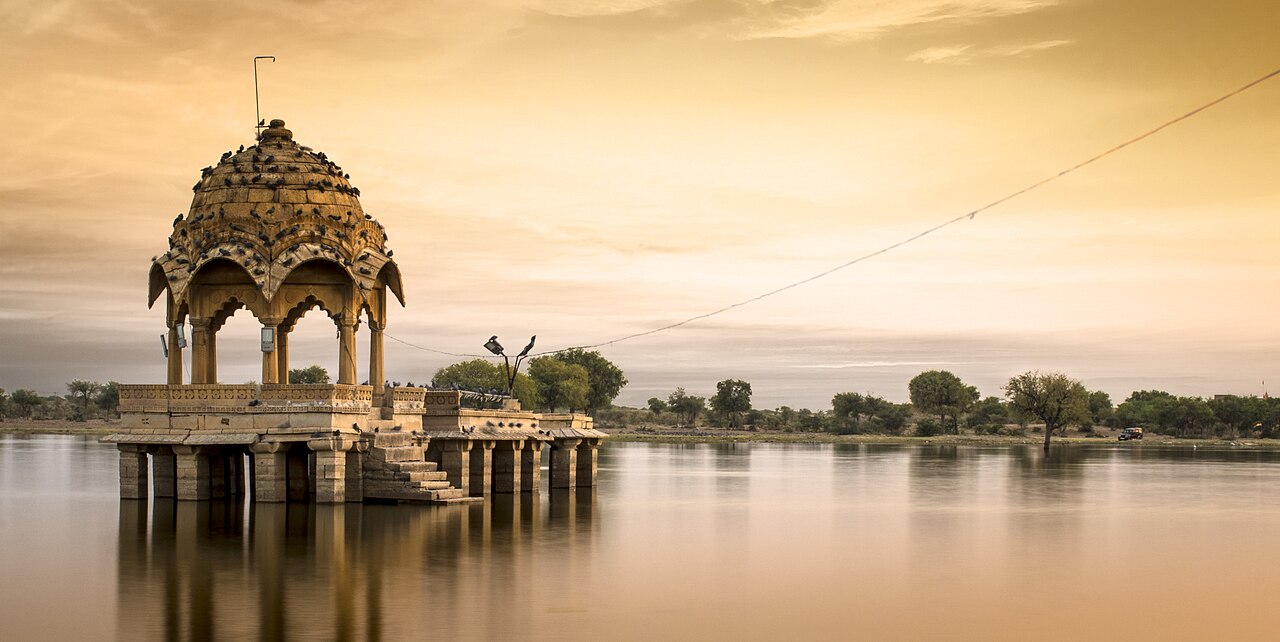 Gadsisar lake, Jaisalmer, Rajasthan