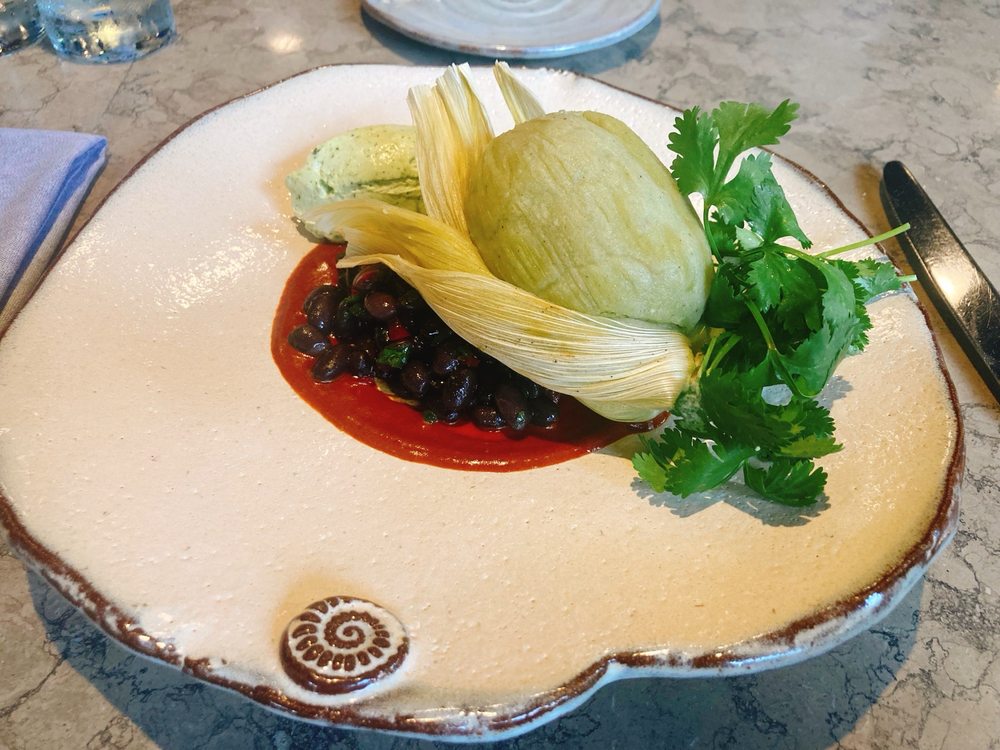 Gourmet dish at Hot and Hot Fish Club in Birmingham, one of the top fine dining destinations in the U.S. for food lovers.