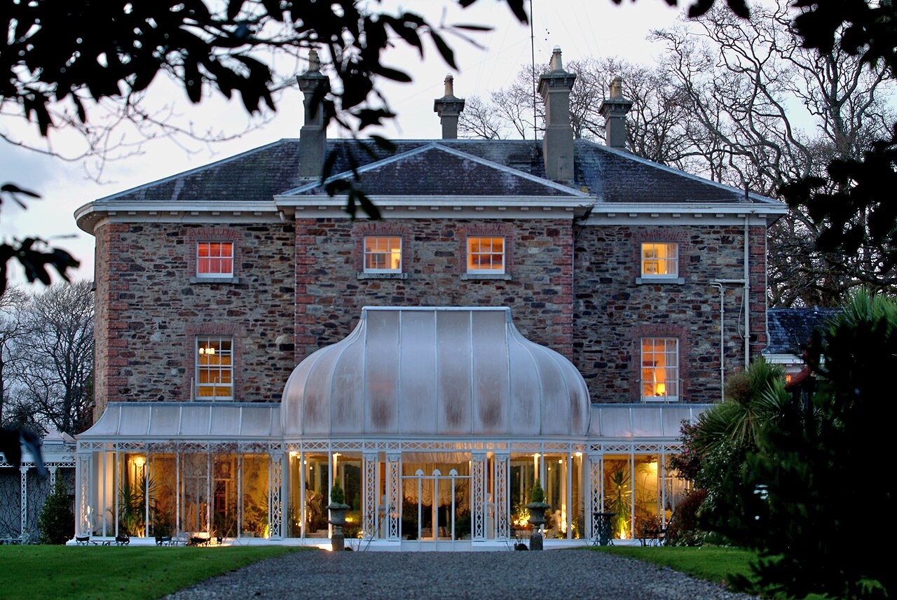 Luxury country house hotel in Ireland