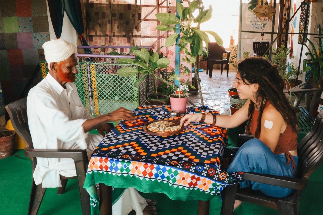 Hostel vibes at Hostel little Prince in Jaisalmer. 
