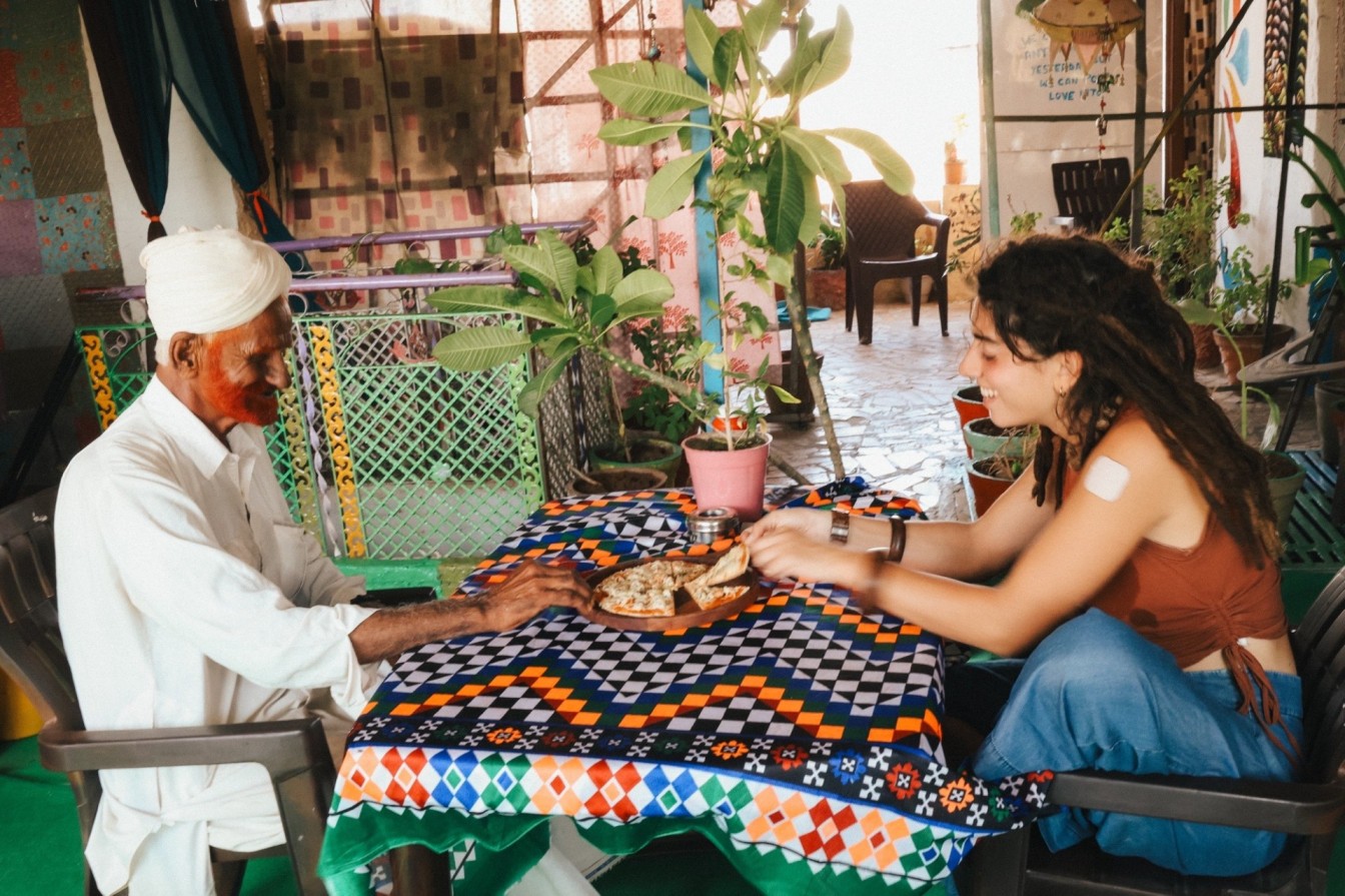 Hostel vibes in Rajasthan. 
