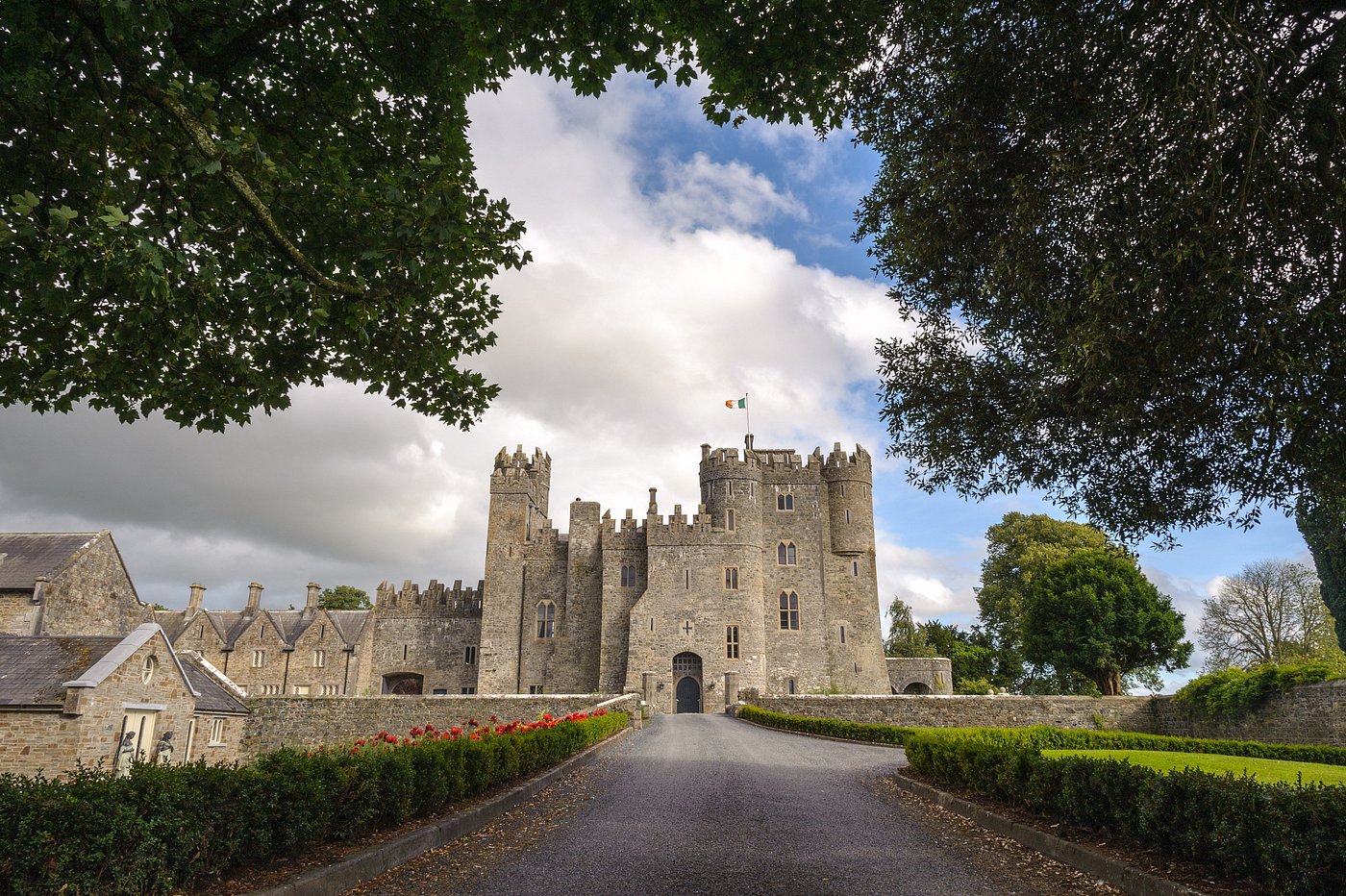 Exterior view of Kilkea Castle 