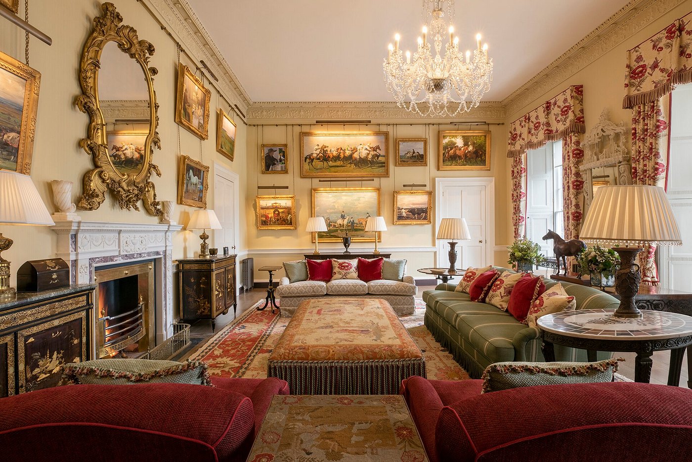 The drawing room at Cashel Palace