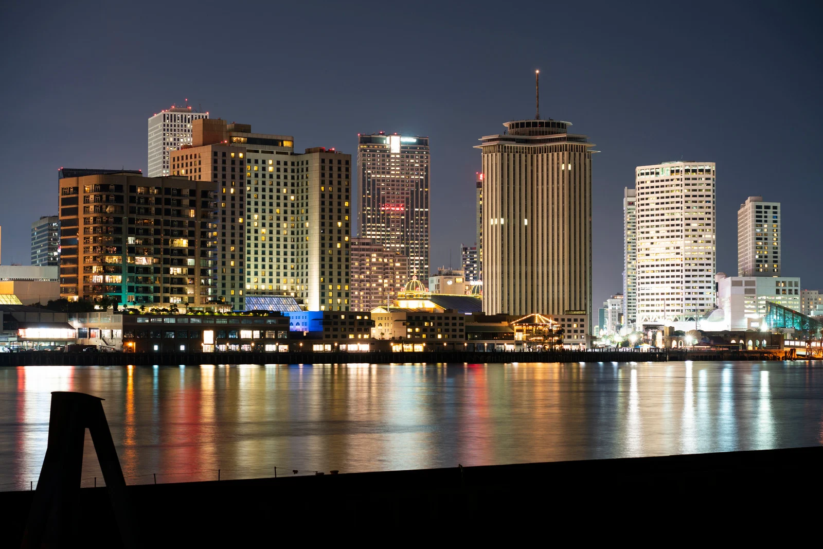 New Orleans, Louisiana cityscape at night