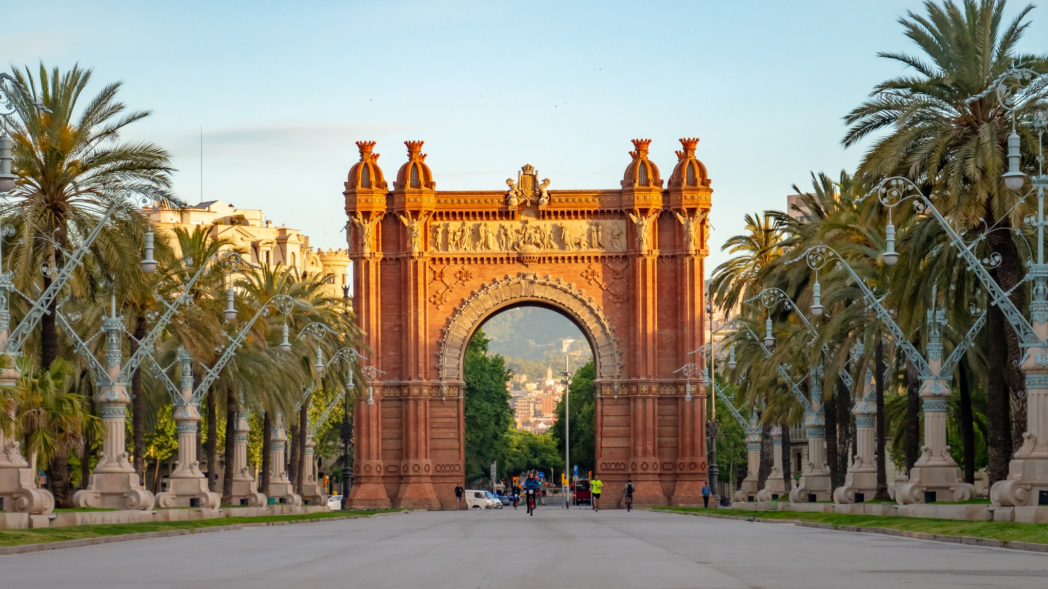 The Arc de Triomf is a triumphal arch in the city of Barcelona in Catalonia, Spain