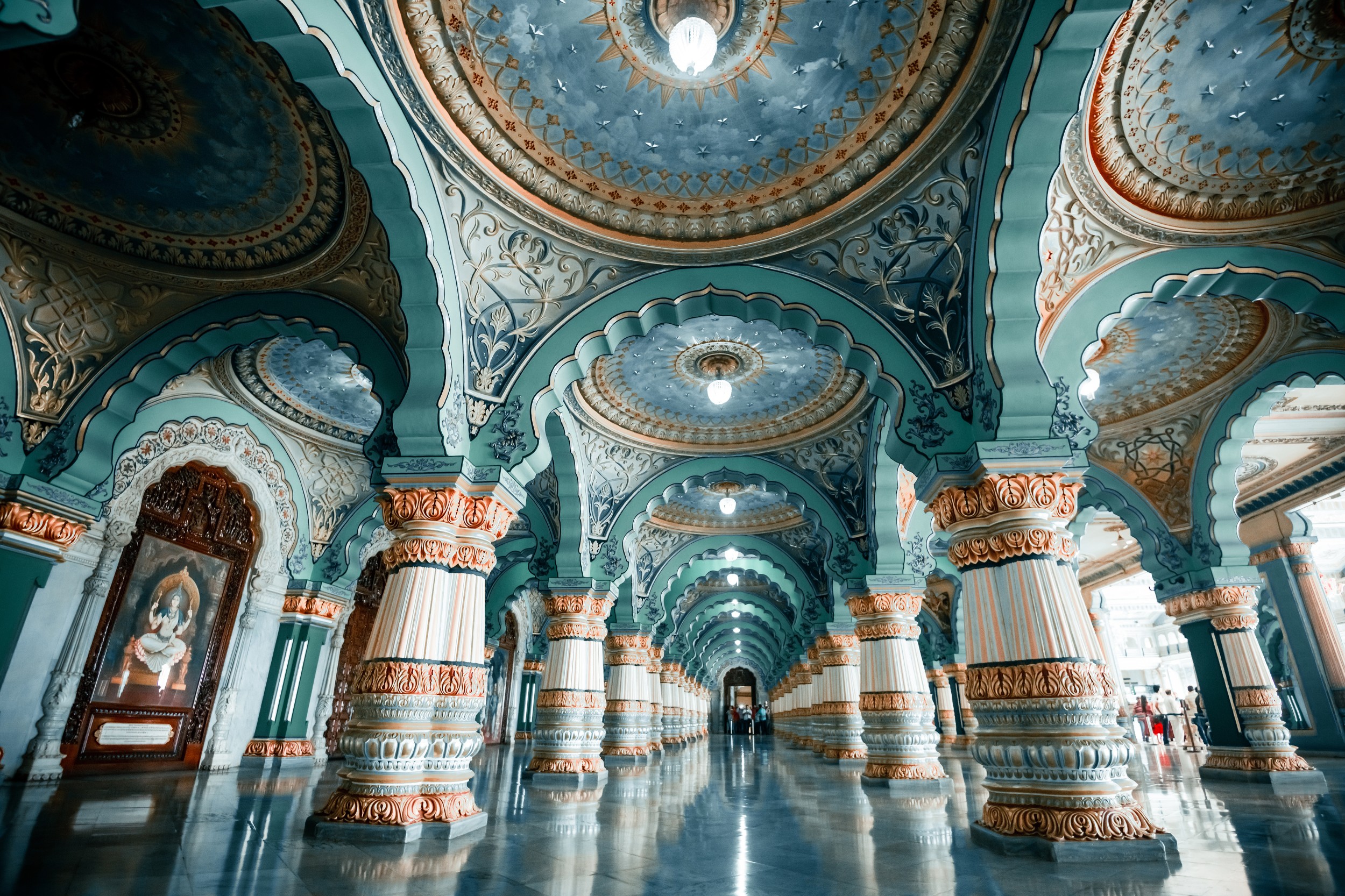 Mysore palace in India
