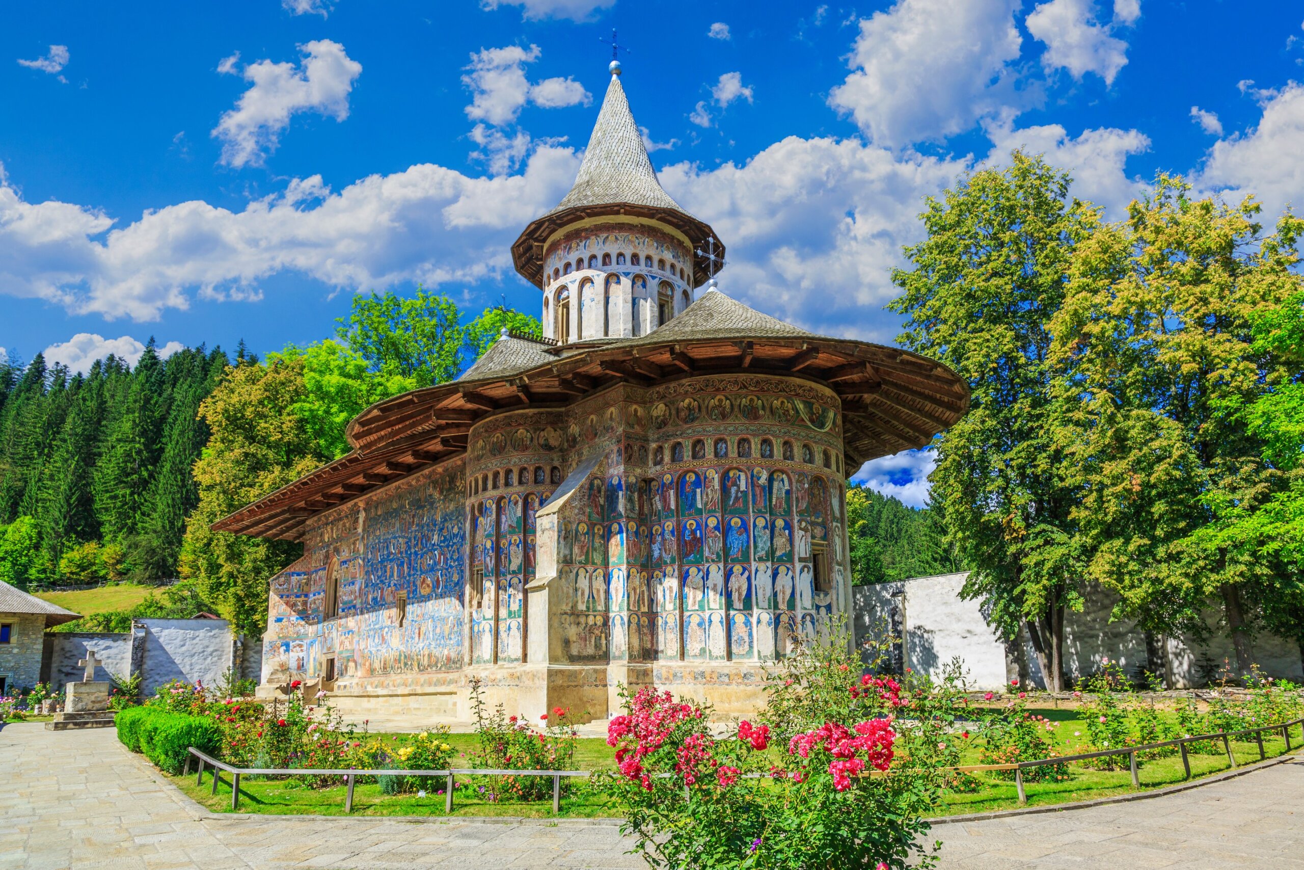 The Voronet Monastery, Romania
