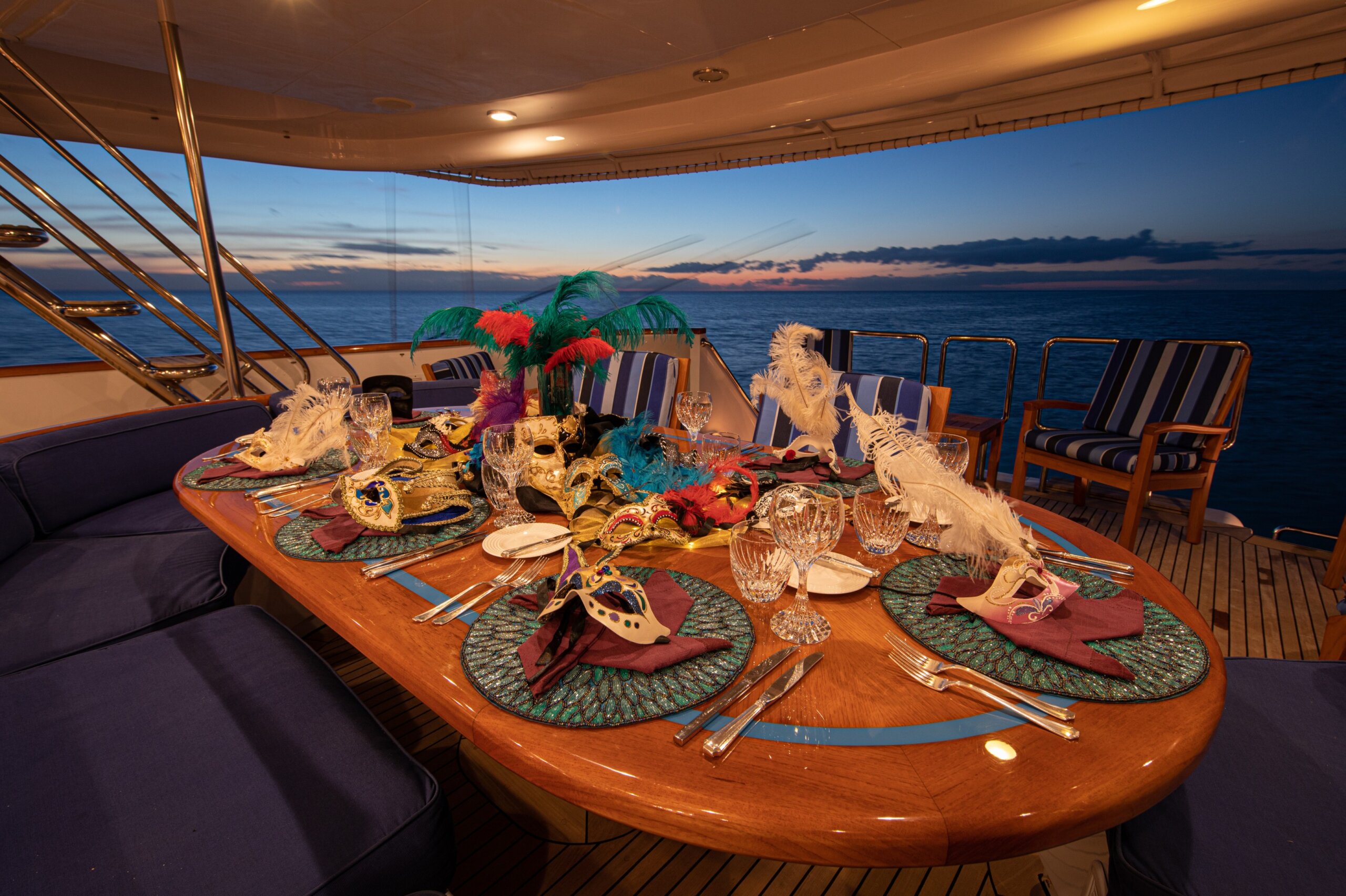fine dining at sea
