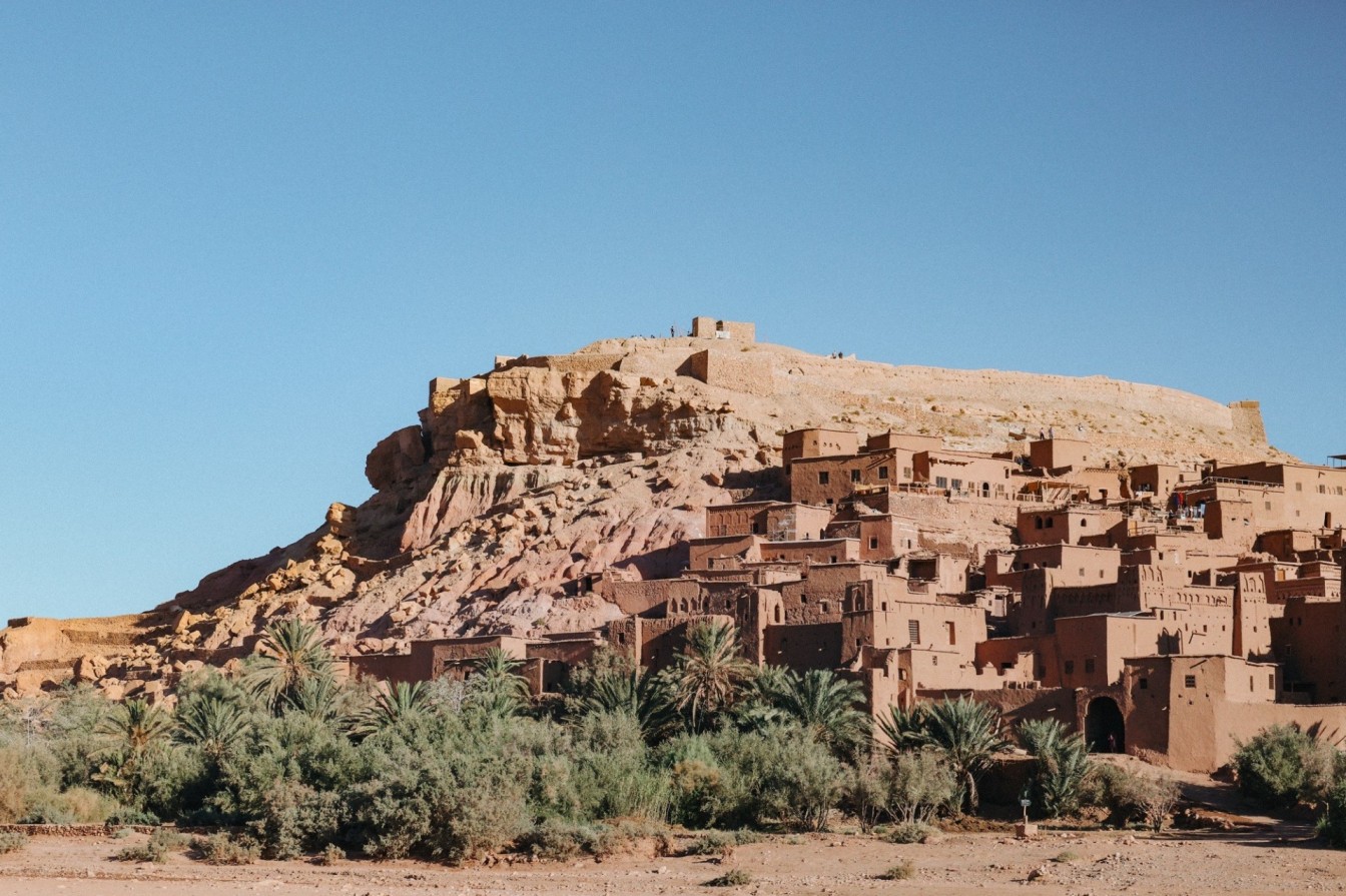 The filming city of Ait Ben Haddou.
