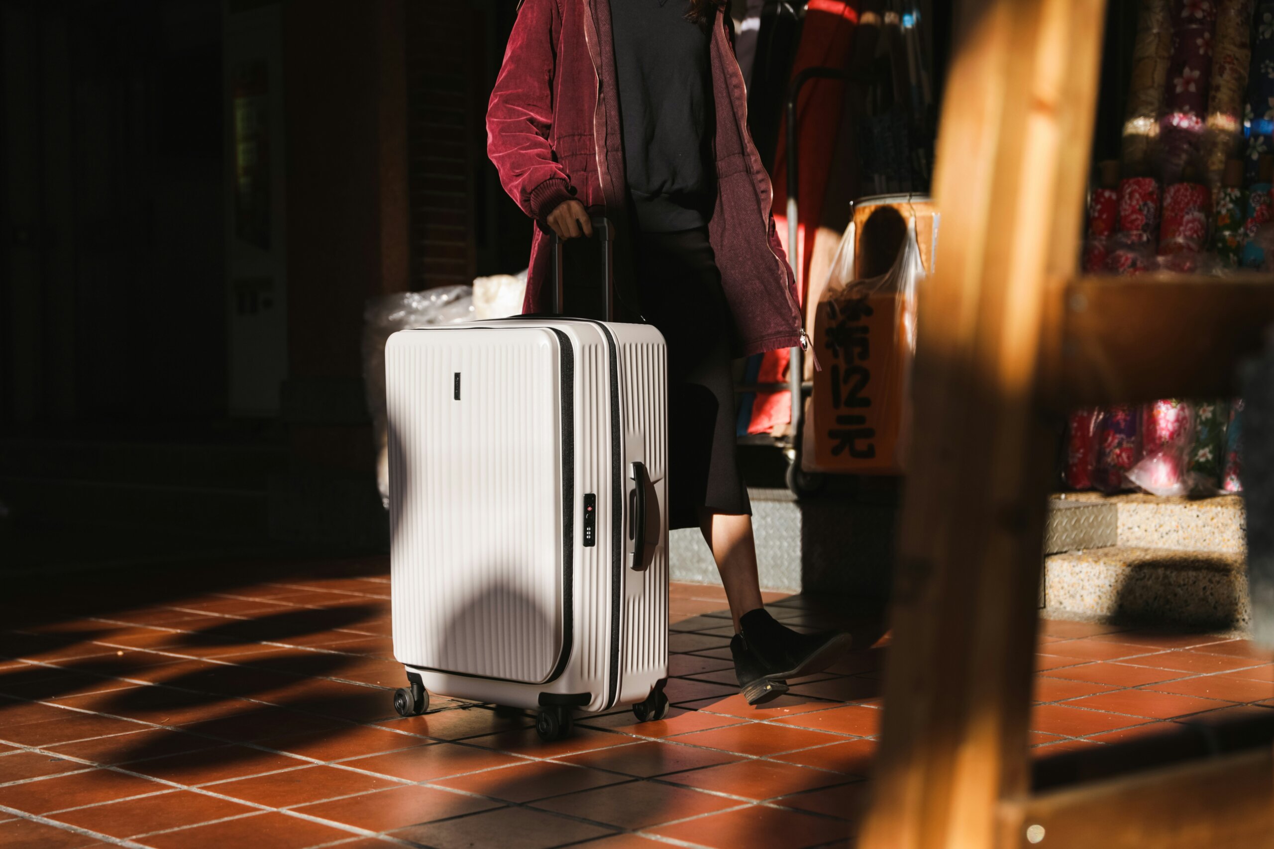 carry-on suitcase