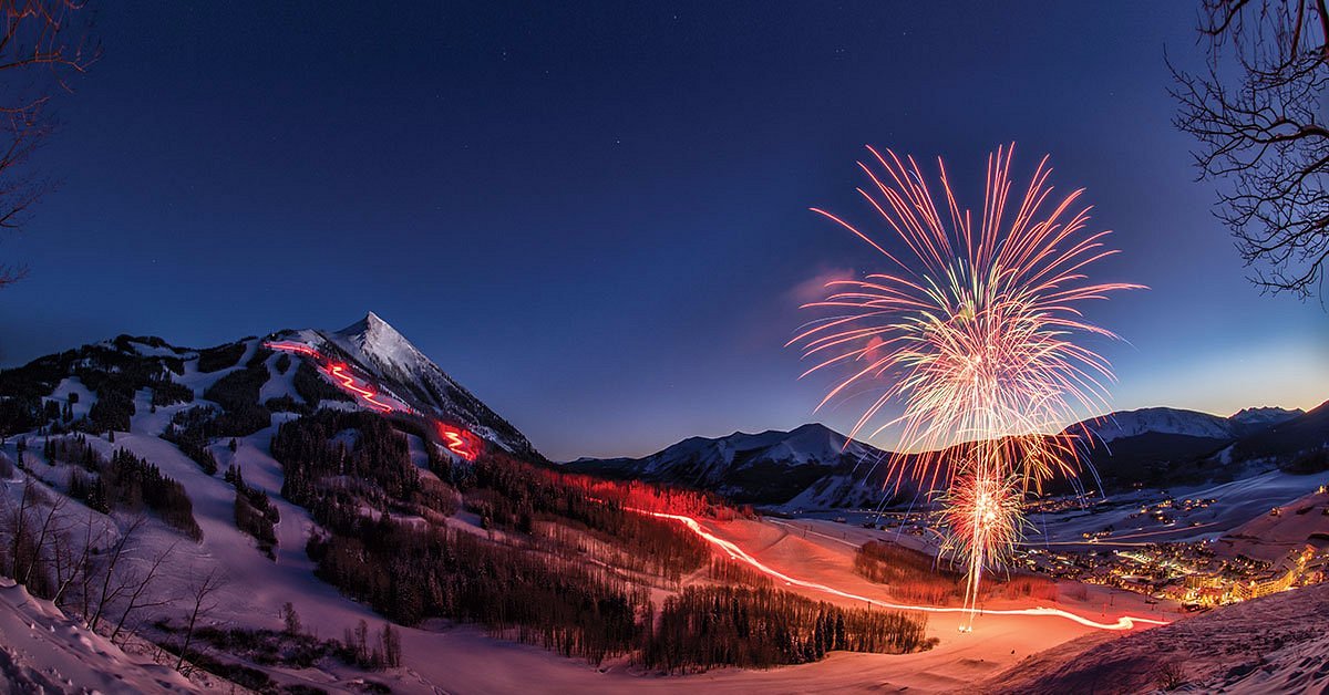 Crested Butte, Colorado Fireworks on the holiday