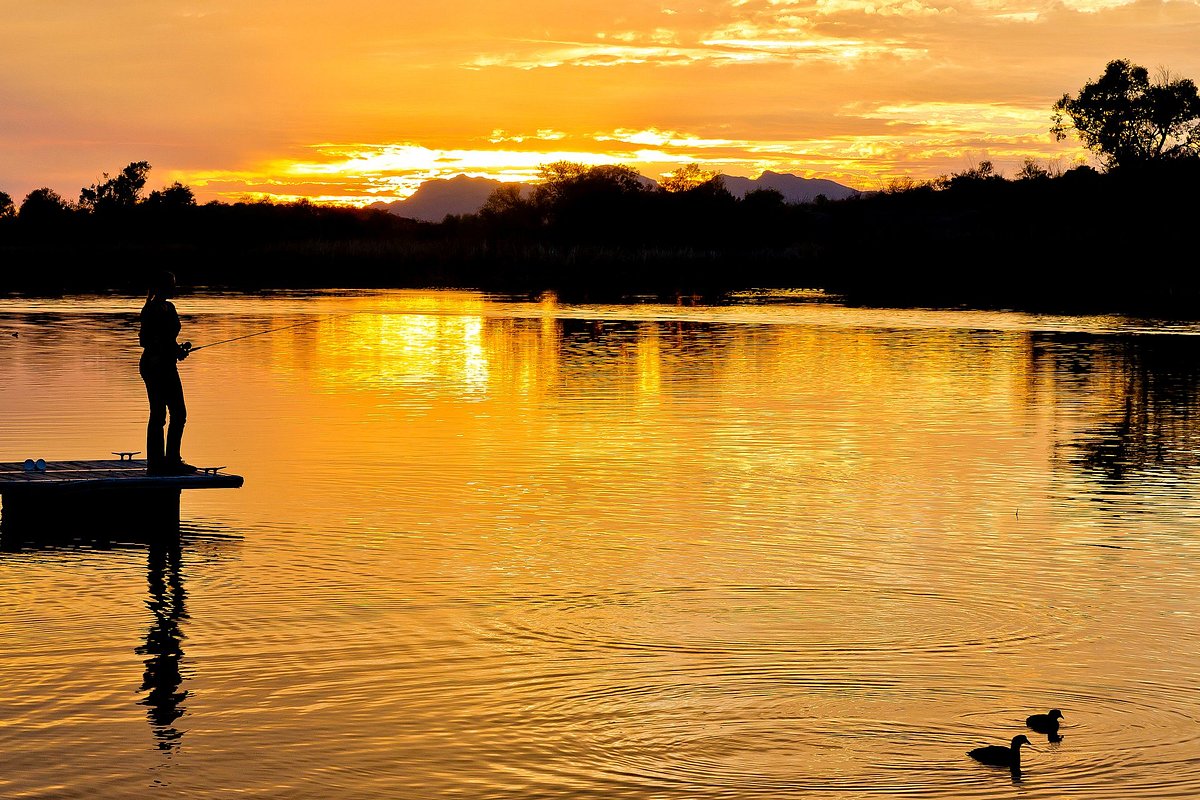 Sunset at Patagonia Lake