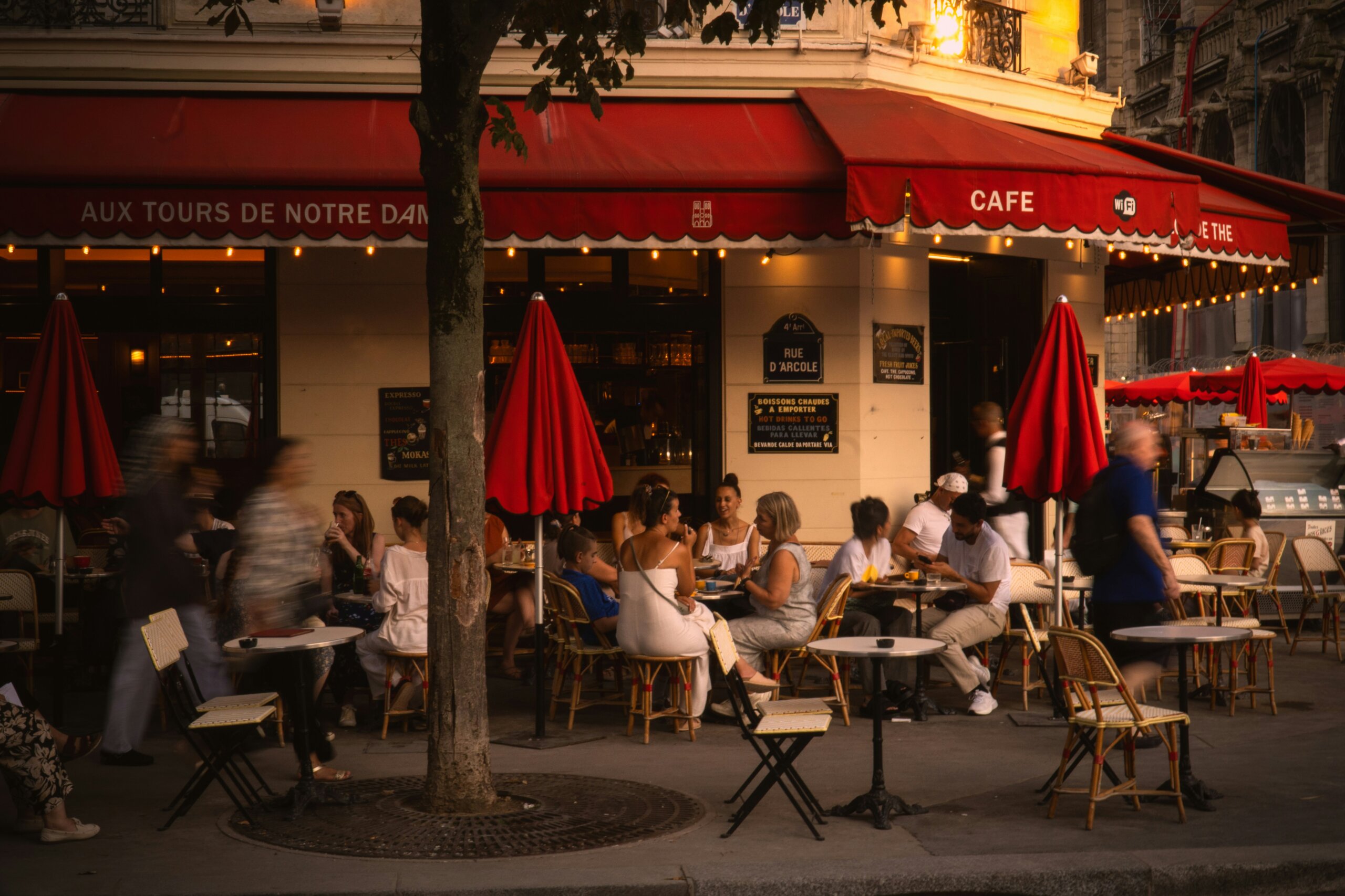cafe in france