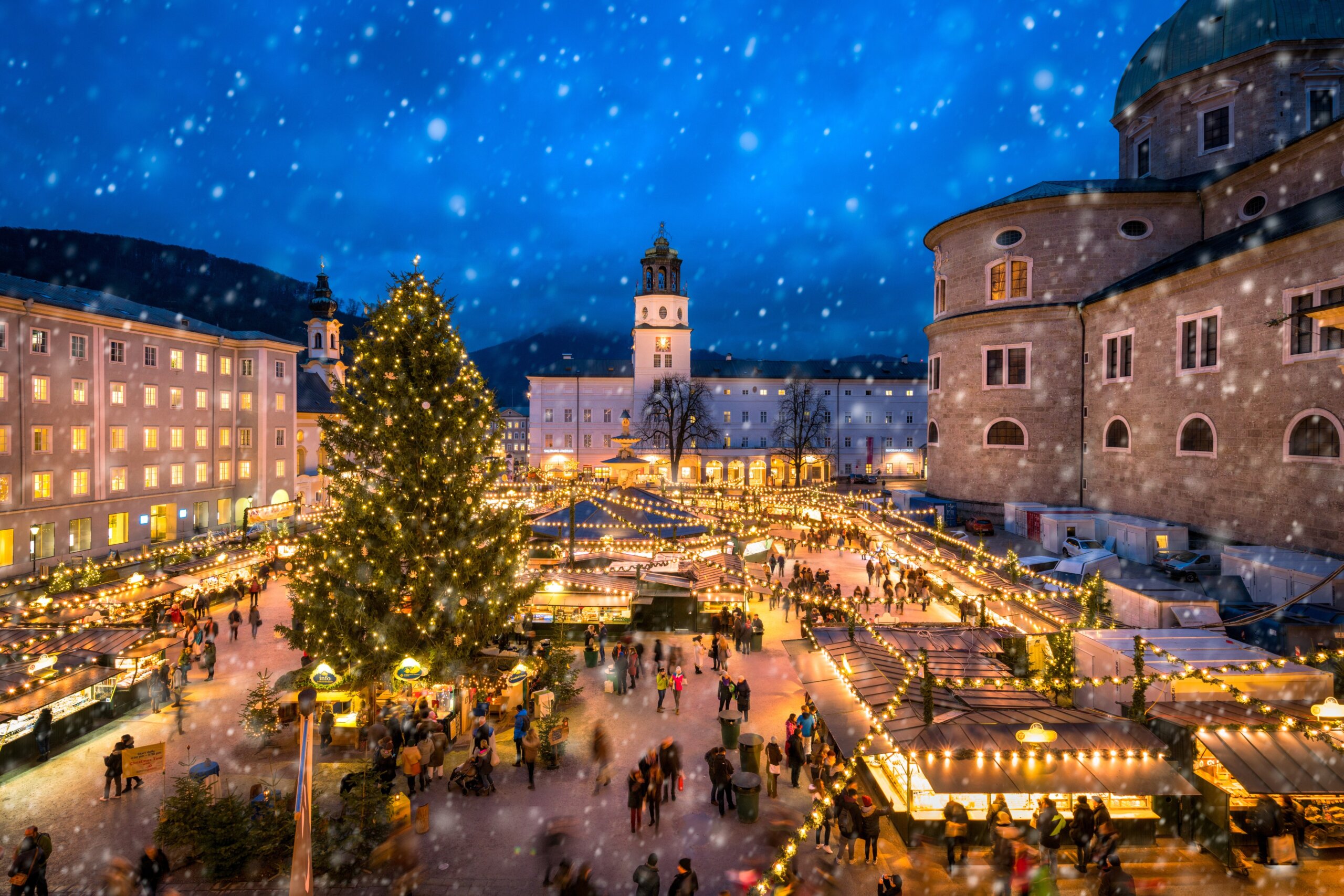 The Salzburger Christkindlmarkt, Austria