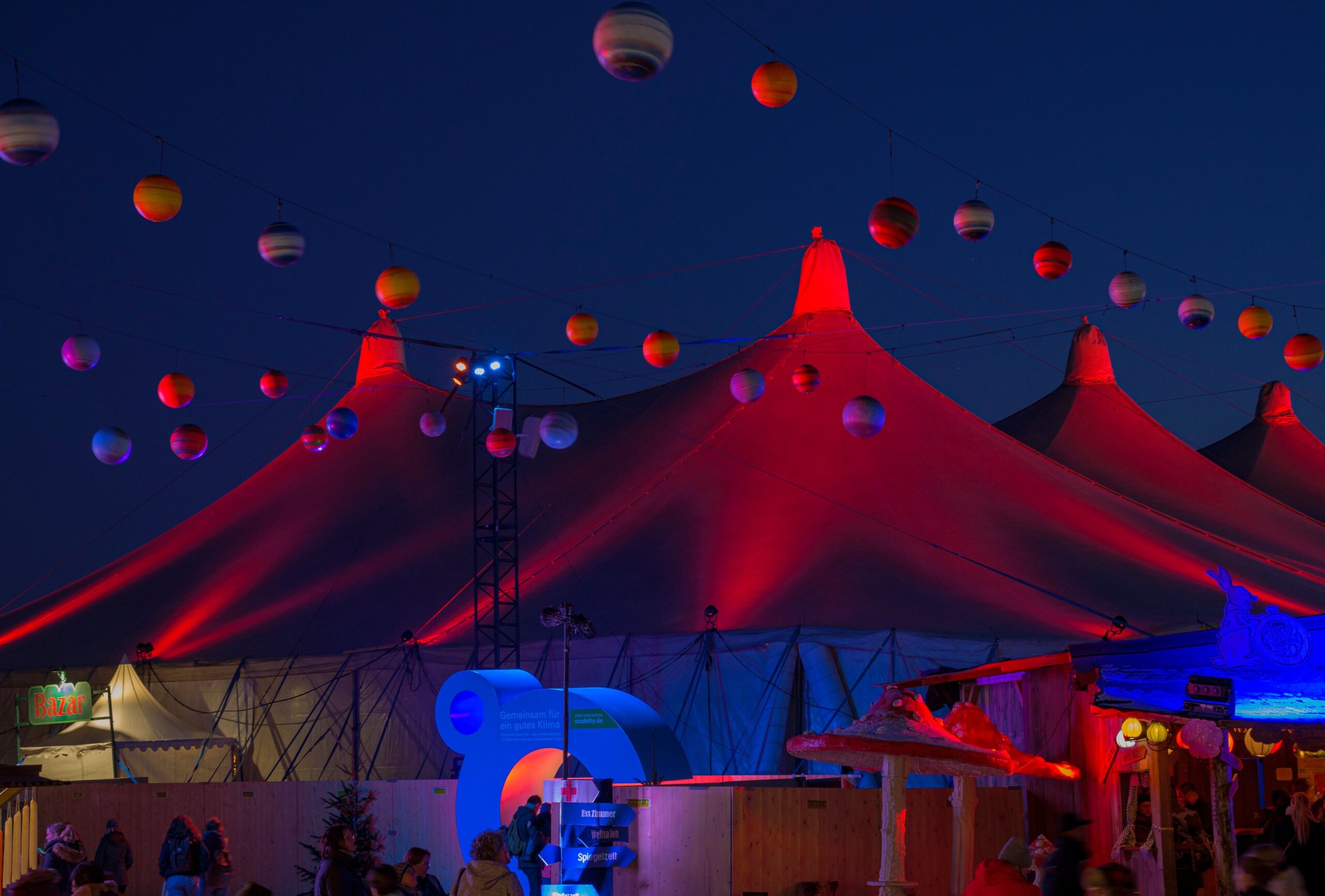 Tollwood Winter Festival, Munich, Germany
